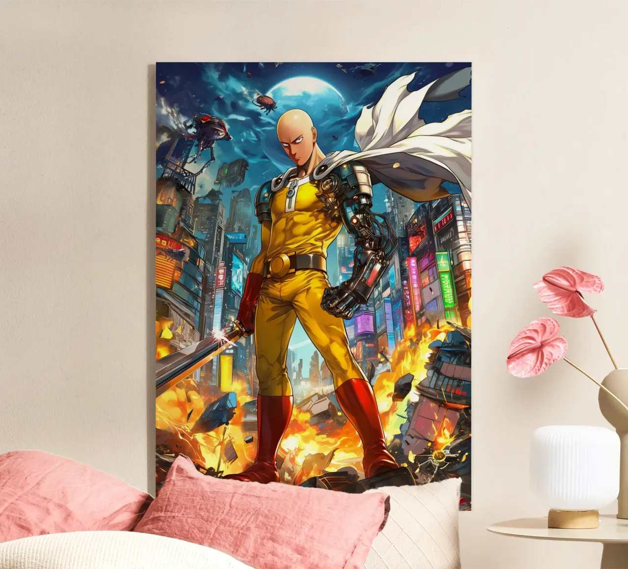 One Punch Man plexiglass da Stellar Creative