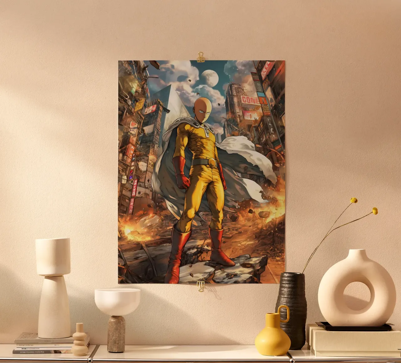 One Punch Man carta hahnemühle da Stellar Creative
