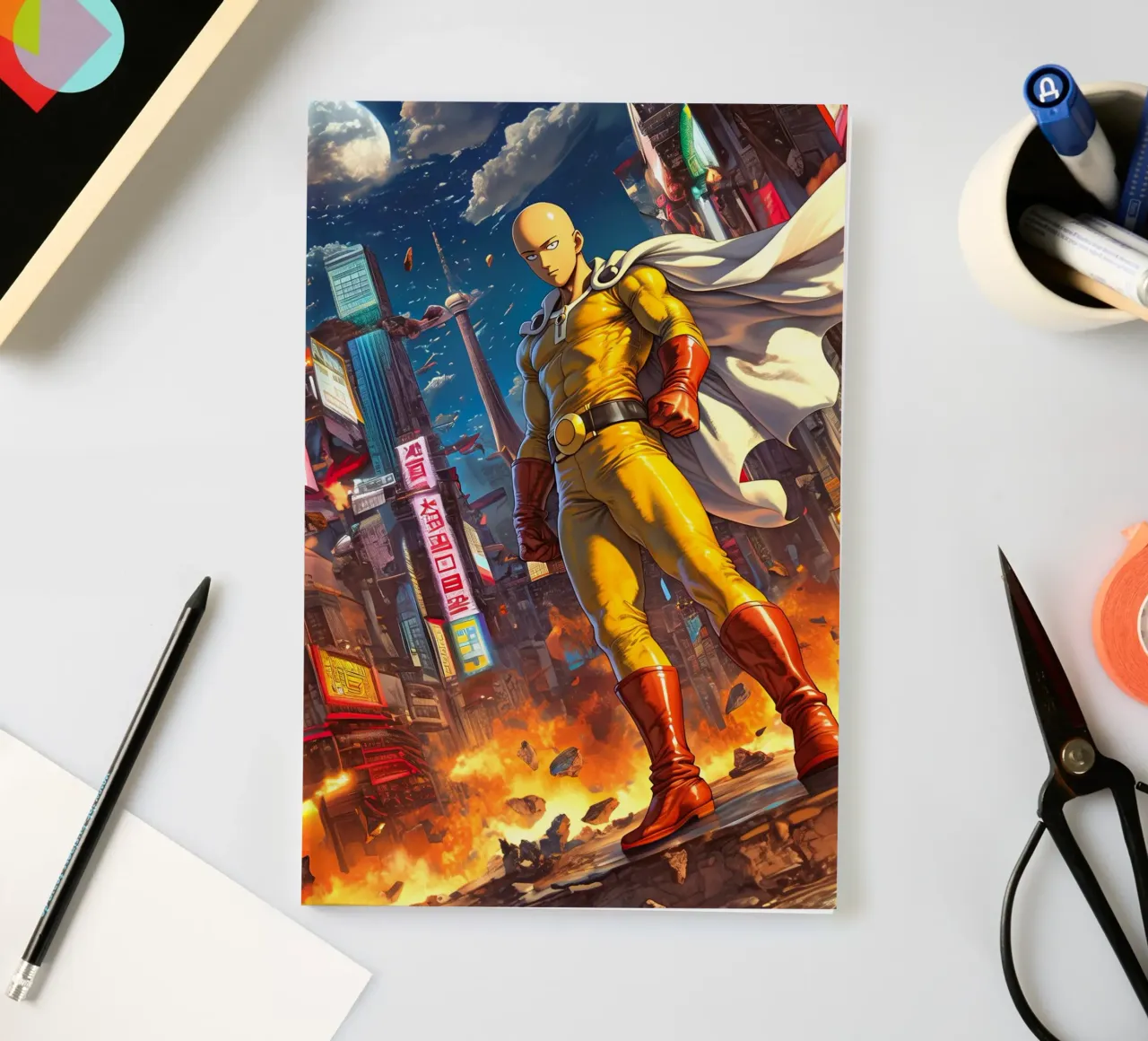 One Punch Man diario da Stellar Creative