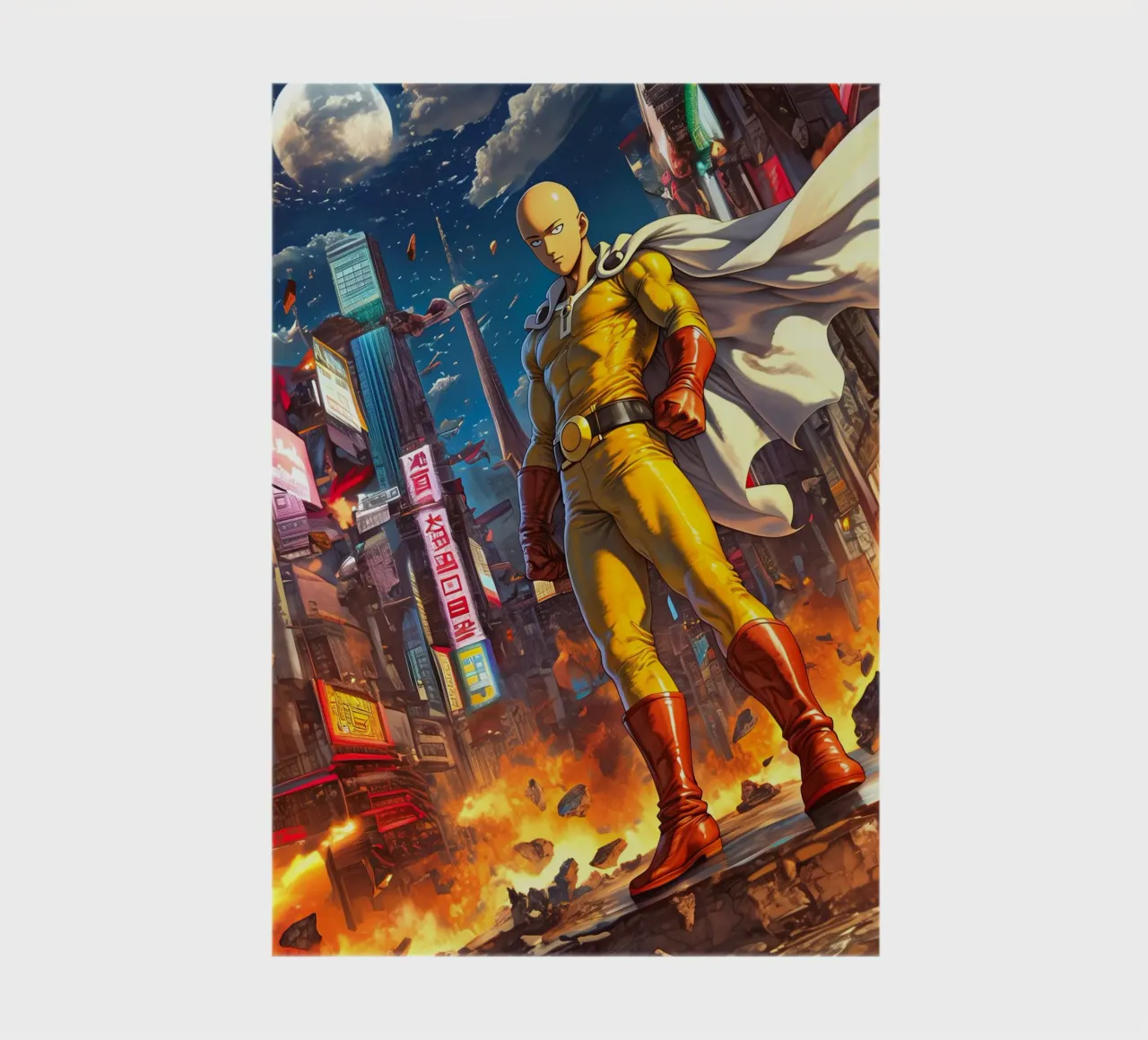 One Punch Man diario da Stellar Creative