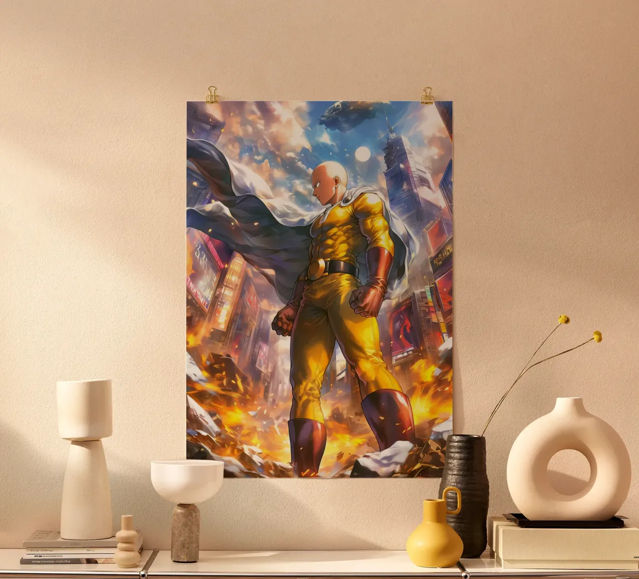 One Punch Man carta hahnemühle da Stellar Creative