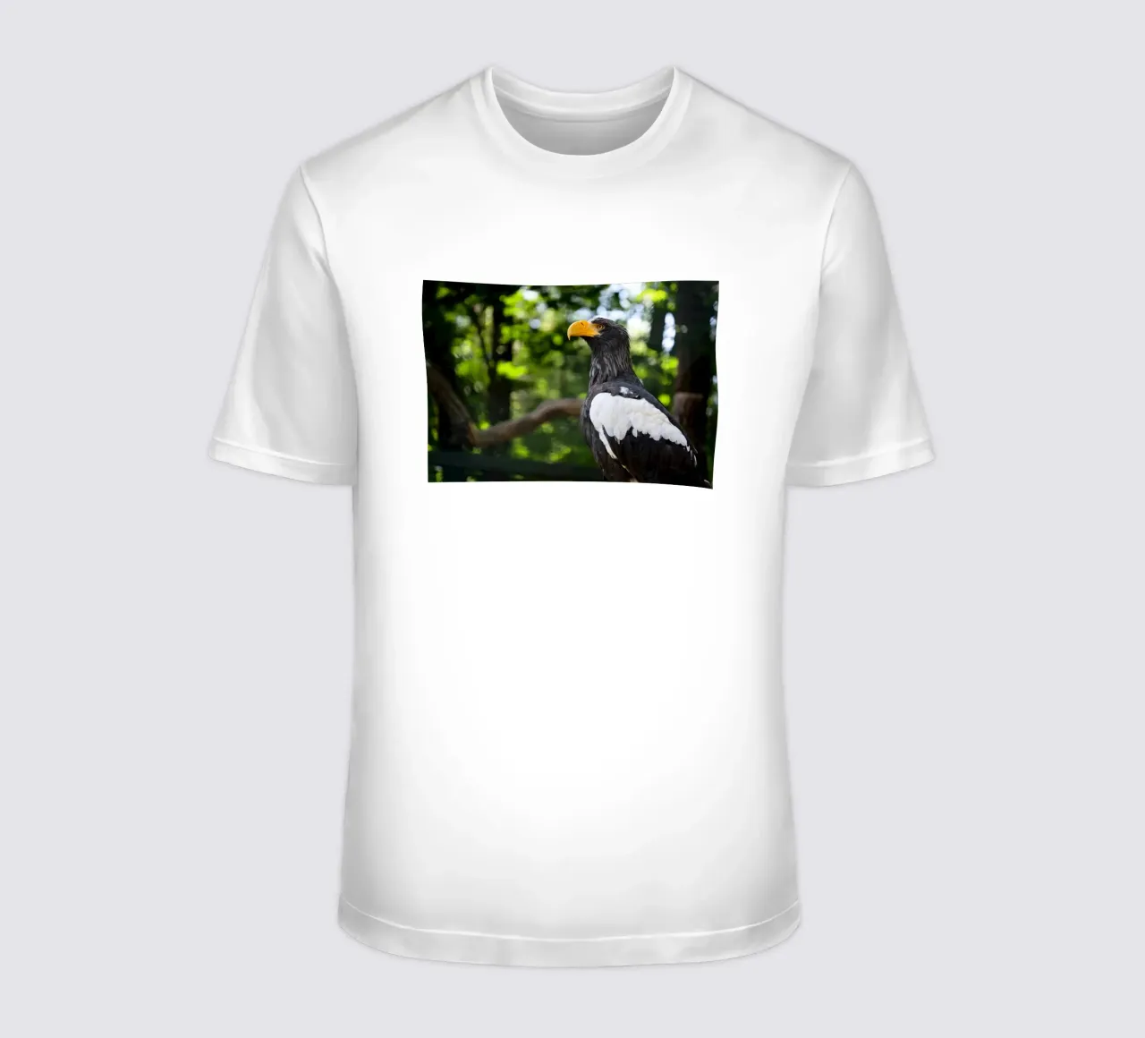 Primo piano di un'aquila in natura t-shirt da DiveDuke