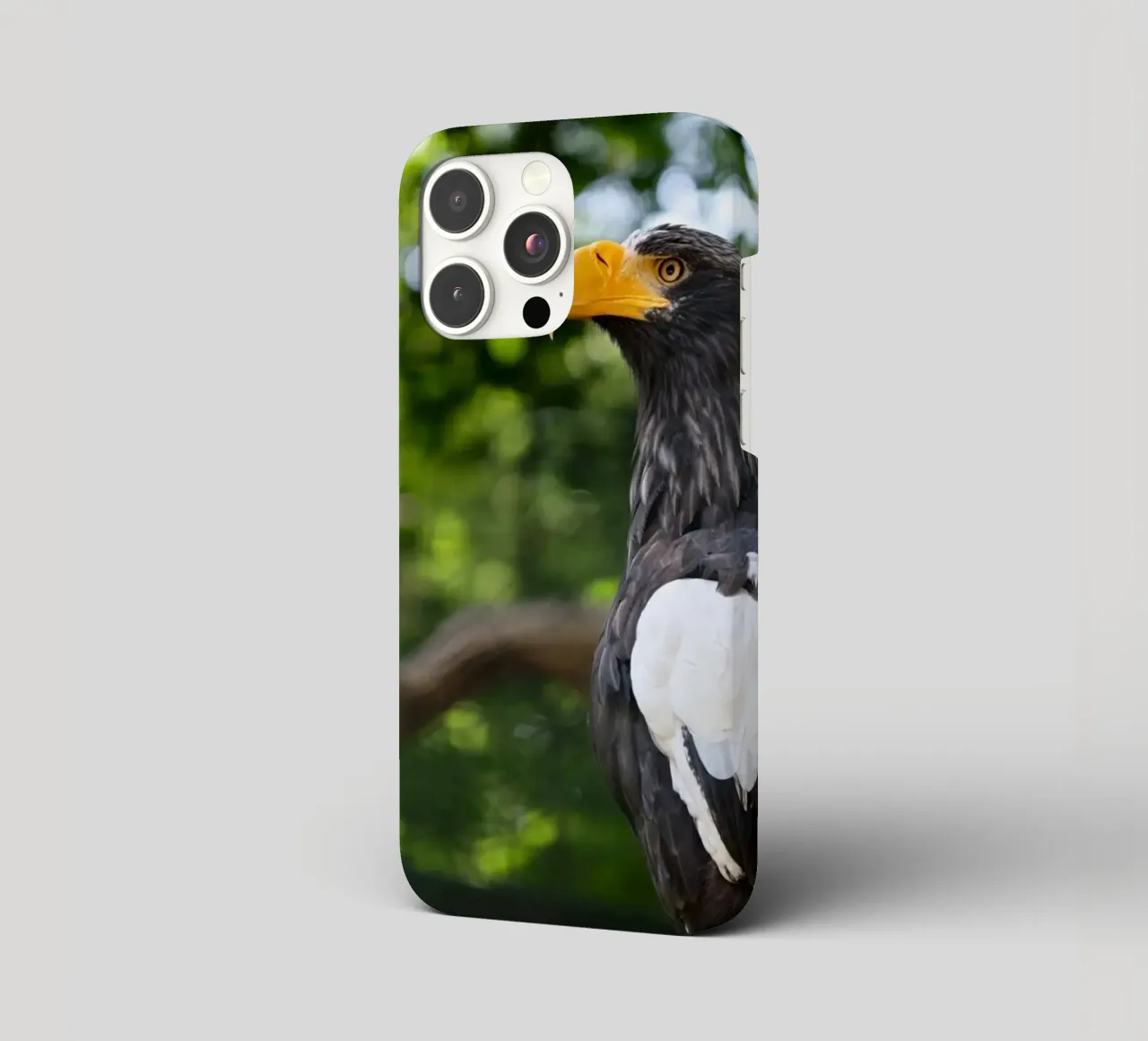 Adler in der Natur als Nahaufnahme iPhone Hülle von DiveDuke