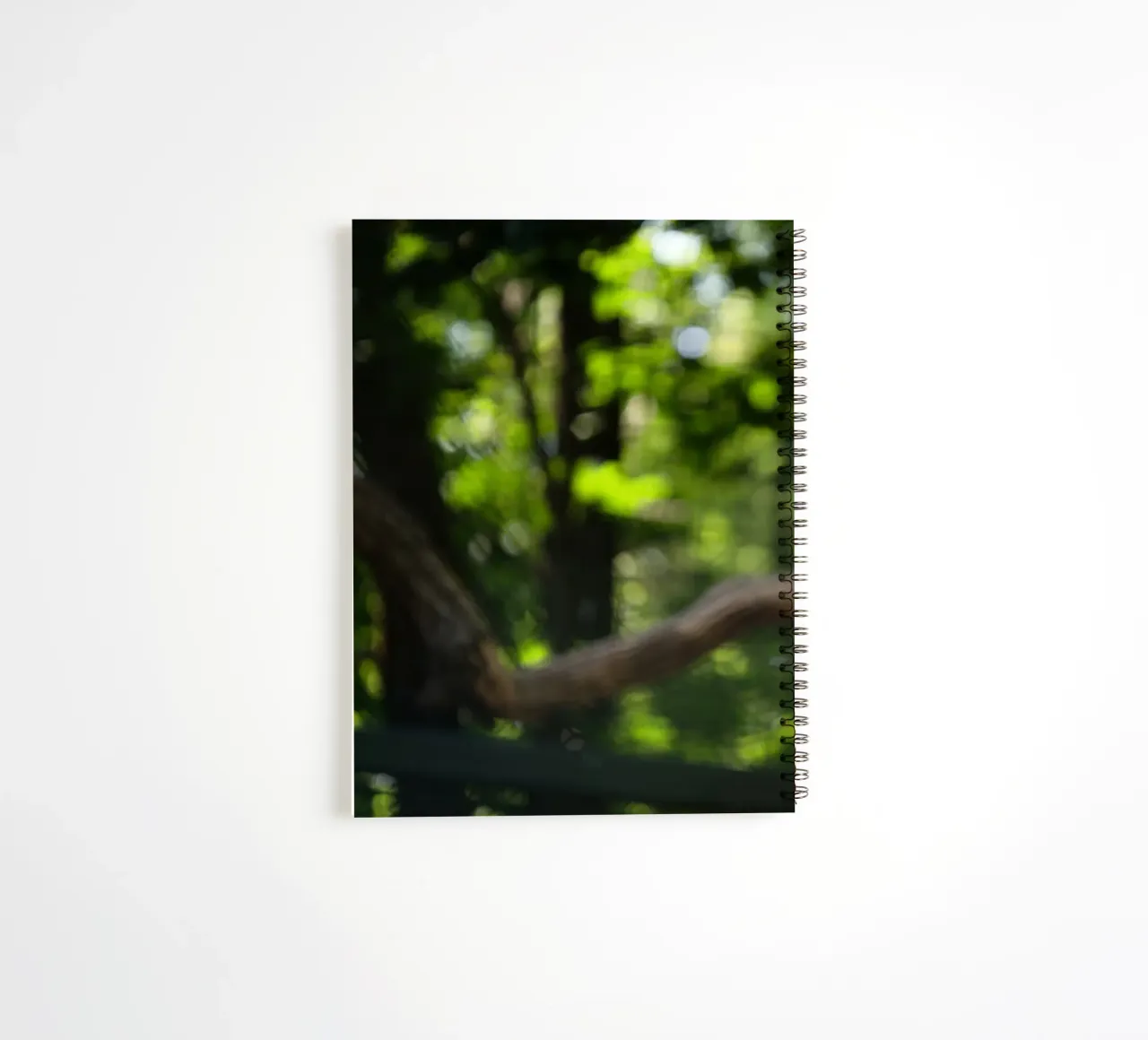 Close-up of an eagle in nature spiral notebook by DiveDuke