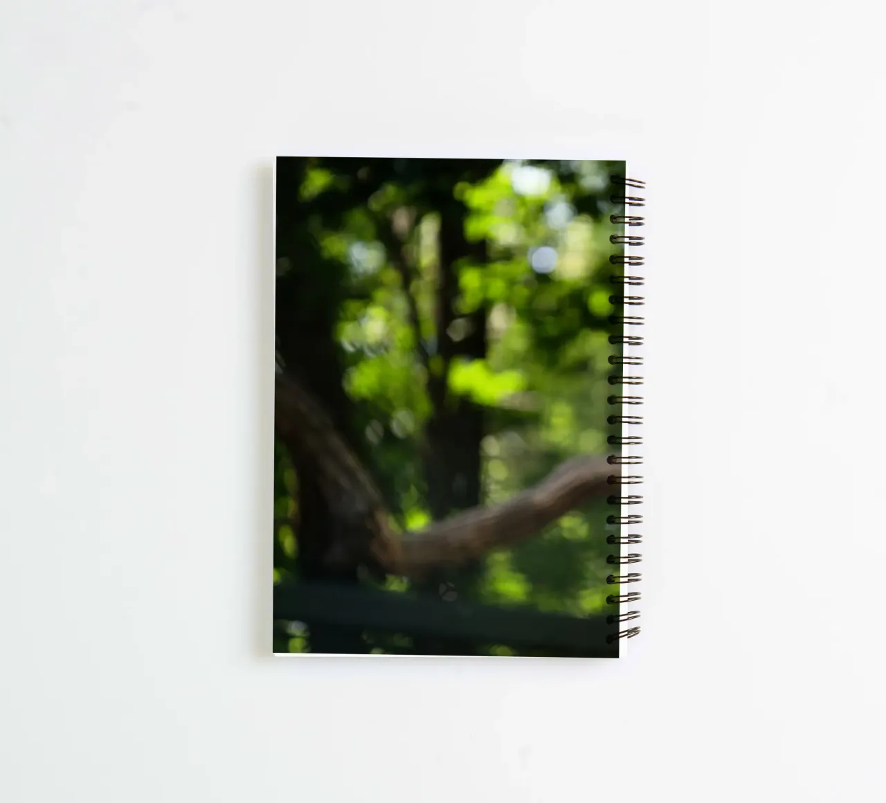 Close-up of an eagle in nature spiral notebook by DiveDuke