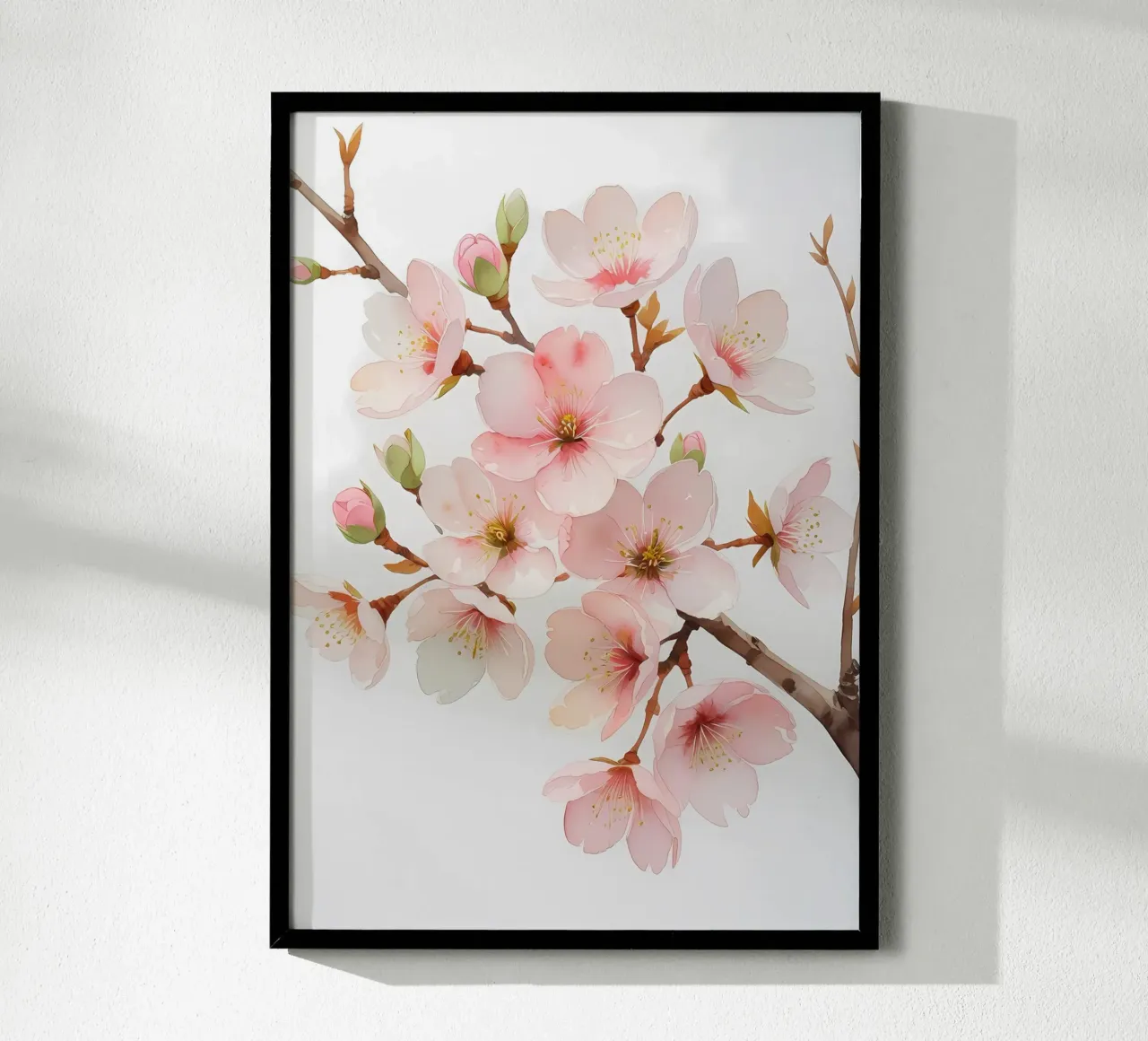 Acquerello sui fiori di ciliegio carta hahnemühle da Bloom And Brush