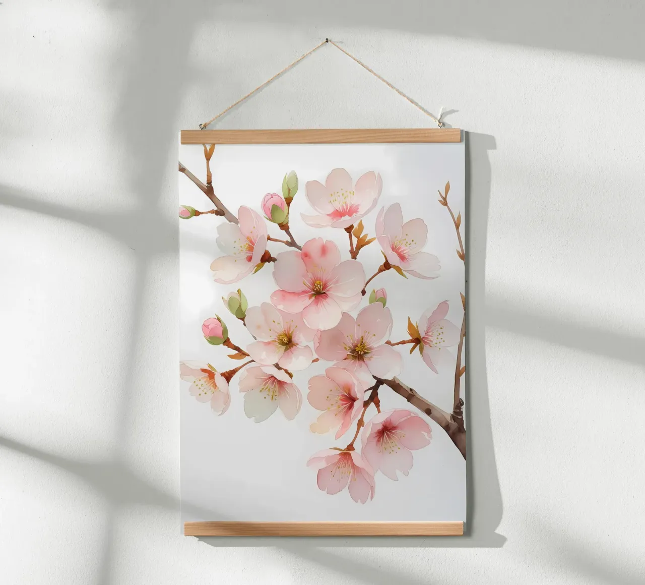 Acquerello sui fiori di ciliegio carta hahnemühle da Bloom And Brush