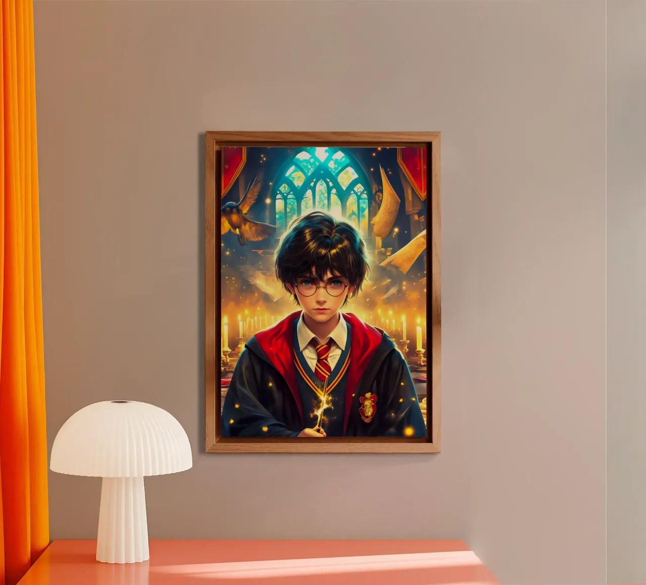Harry Potter alluminio dibond da Stellar Creative