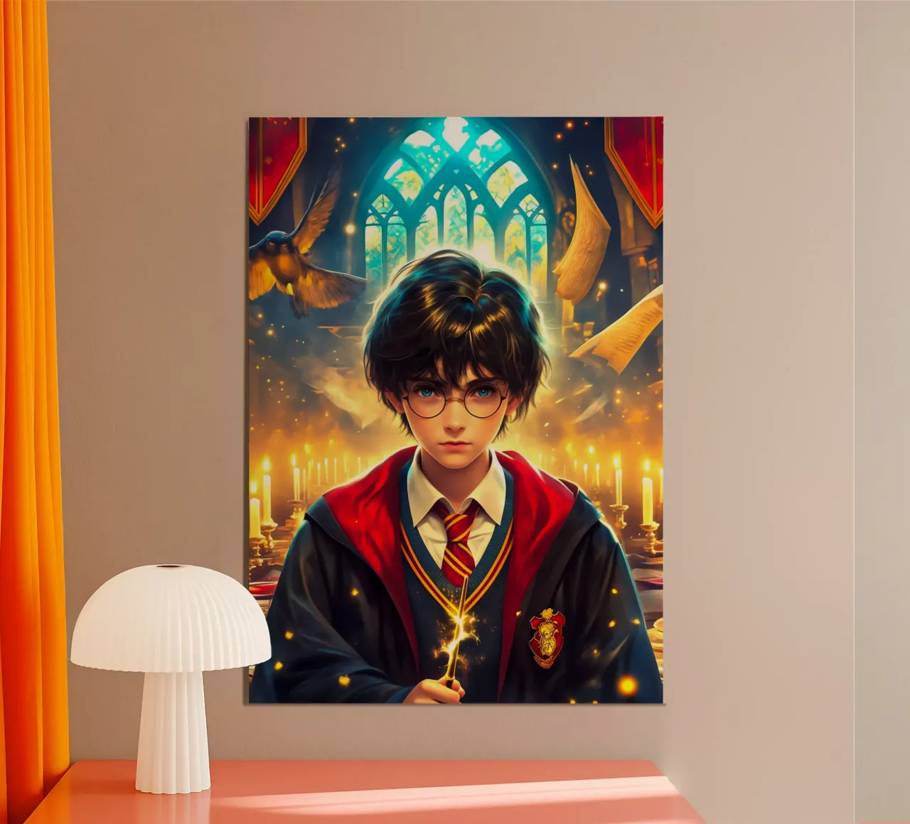 Harry Potter alluminio dibond da Stellar Creative