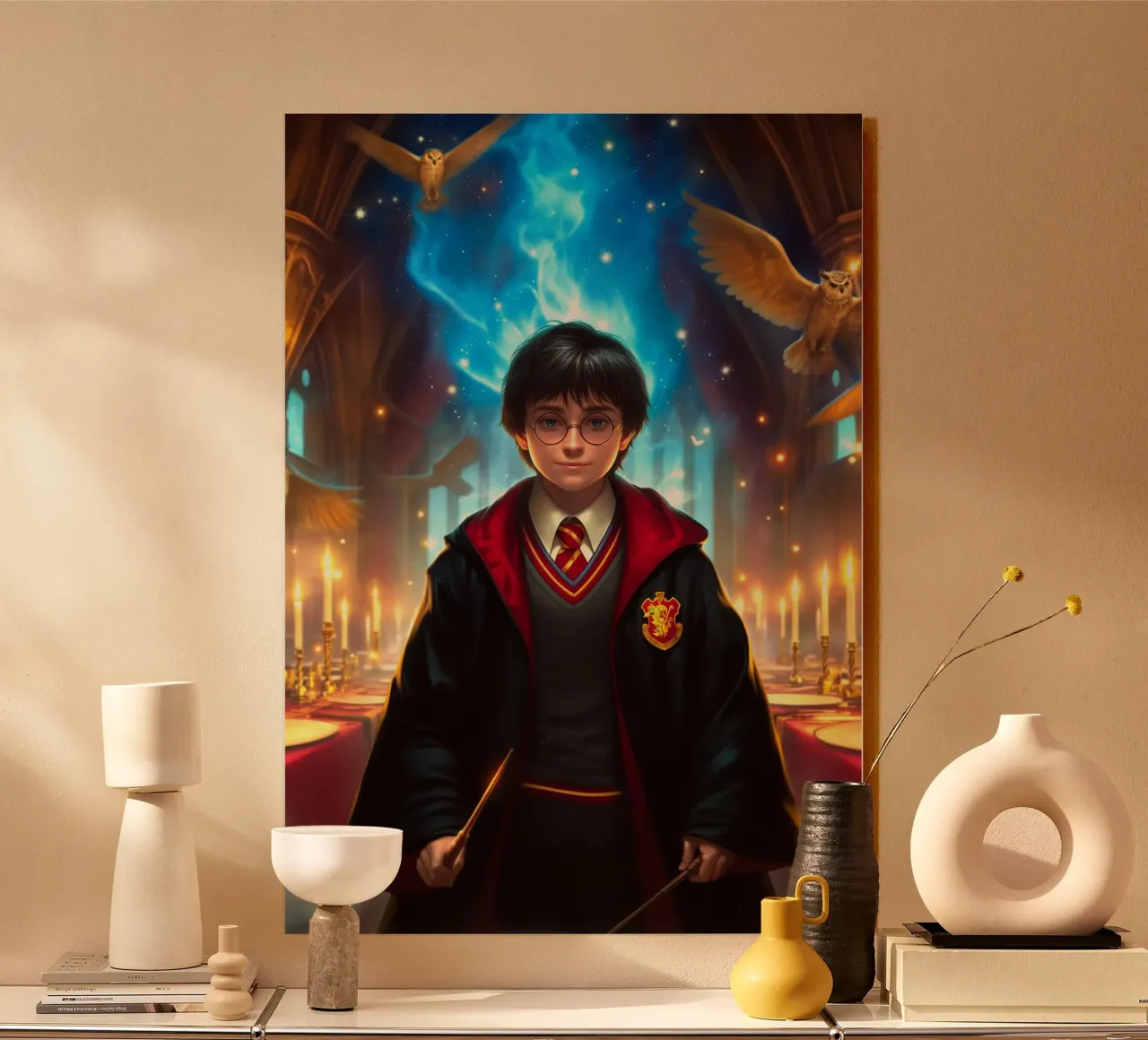 Harry Potter alluminio dibond da Stellar Creative