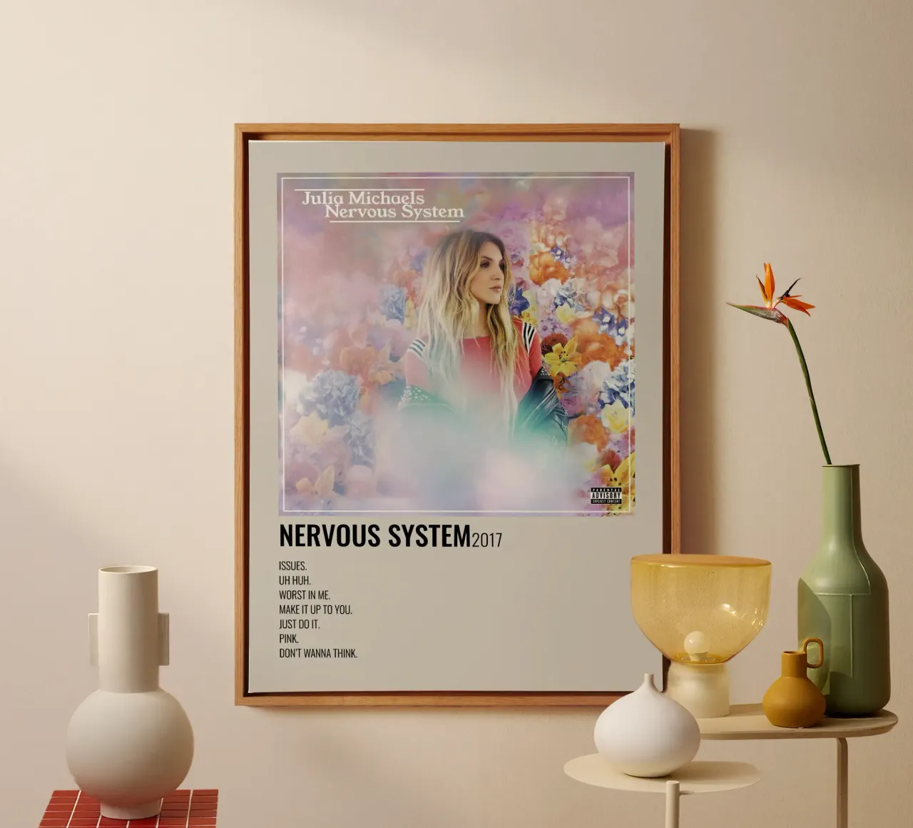 Julia Michaels Nervous System canvas van Roronoa7