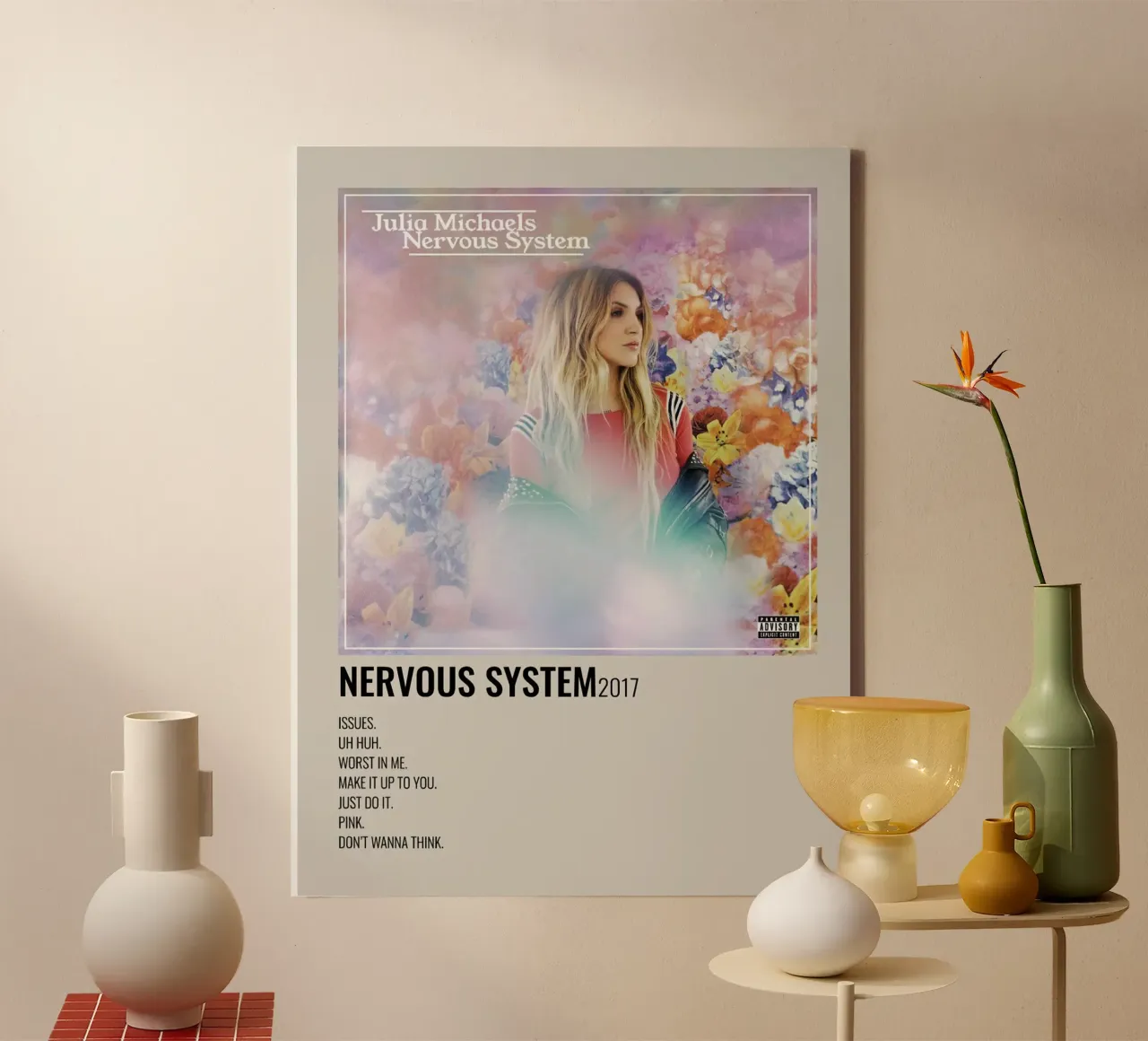 Julia Michaels Nervous System canvas van Roronoa7