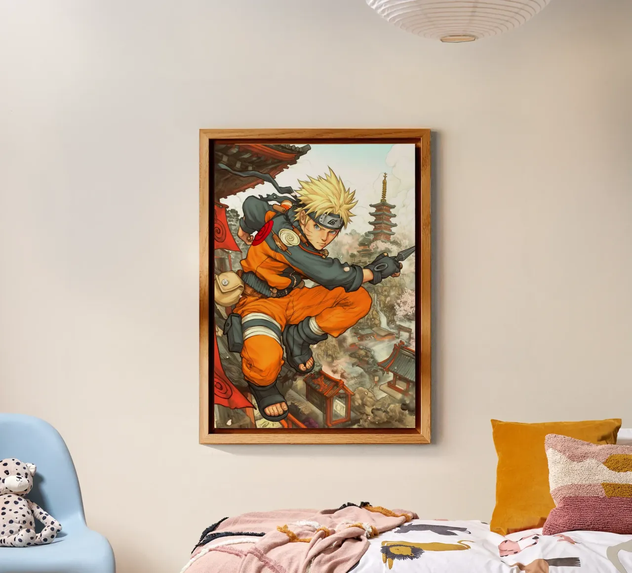 Naruto alluminio dibond da Stellar Creative