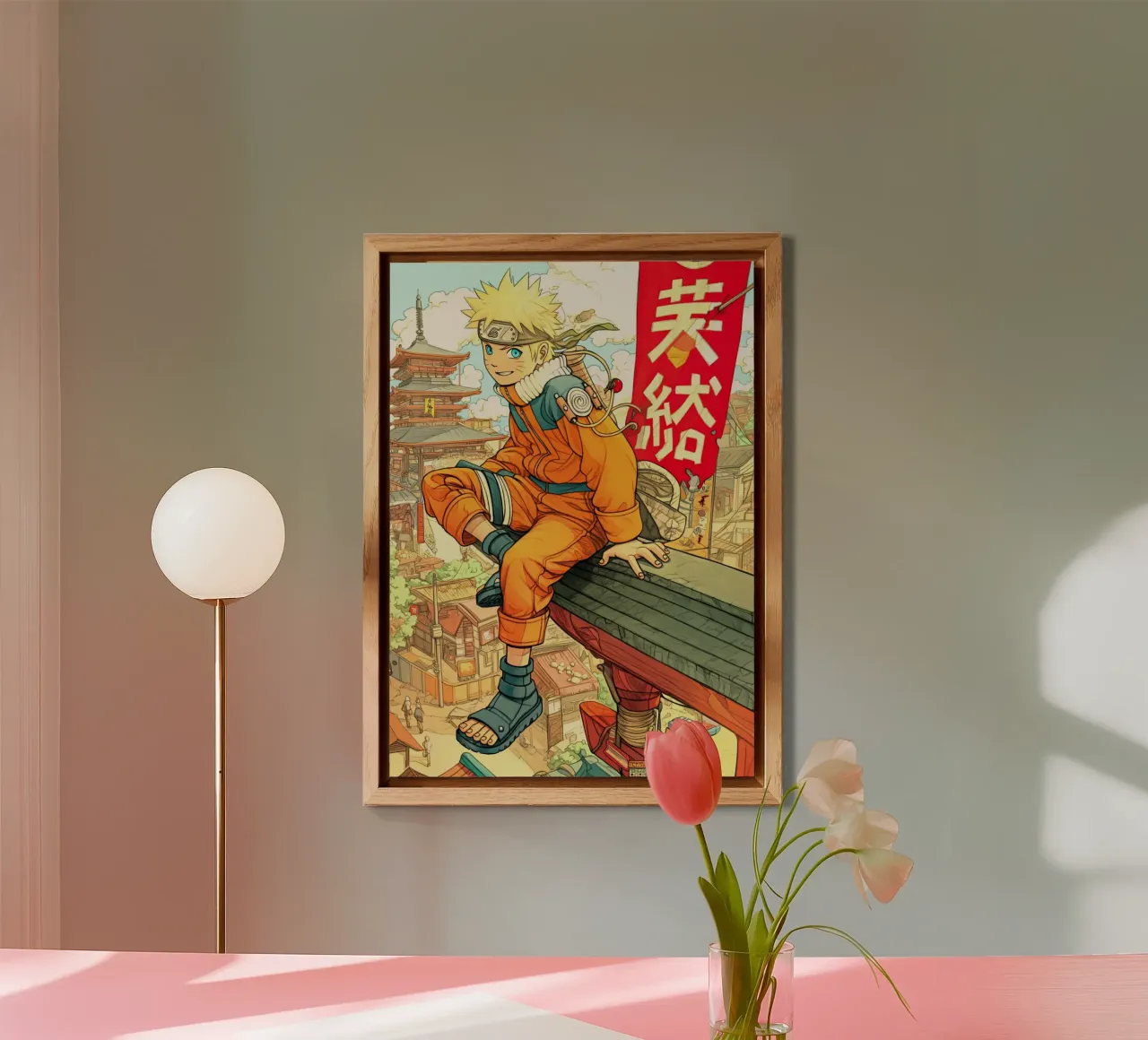 Naruto alluminio dibond da Stellar Creative