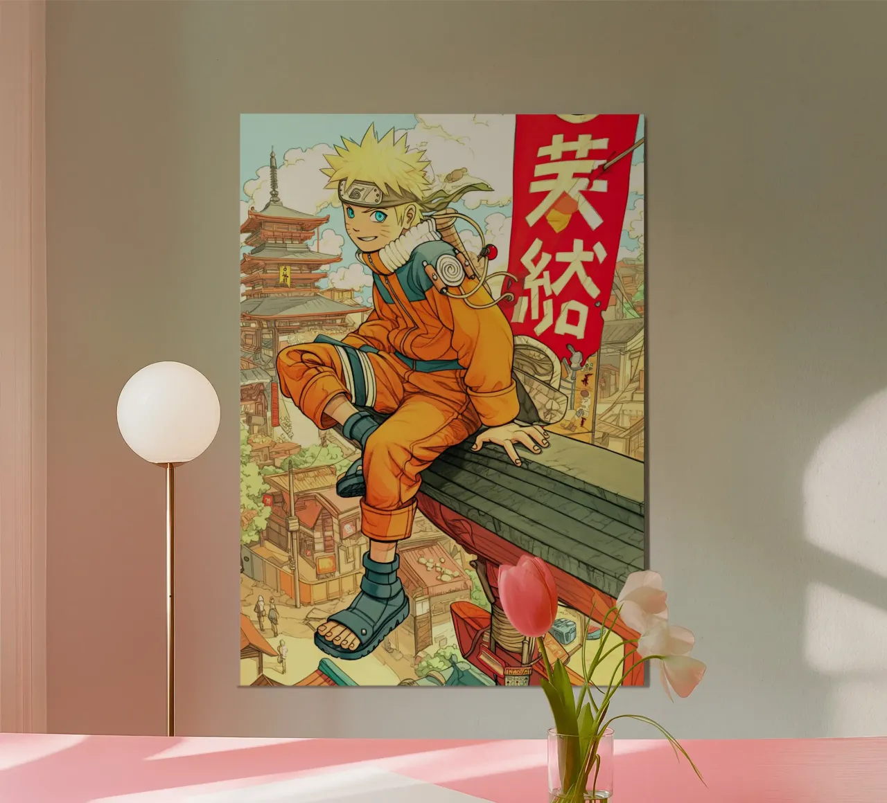 Naruto alluminio dibond da Stellar Creative