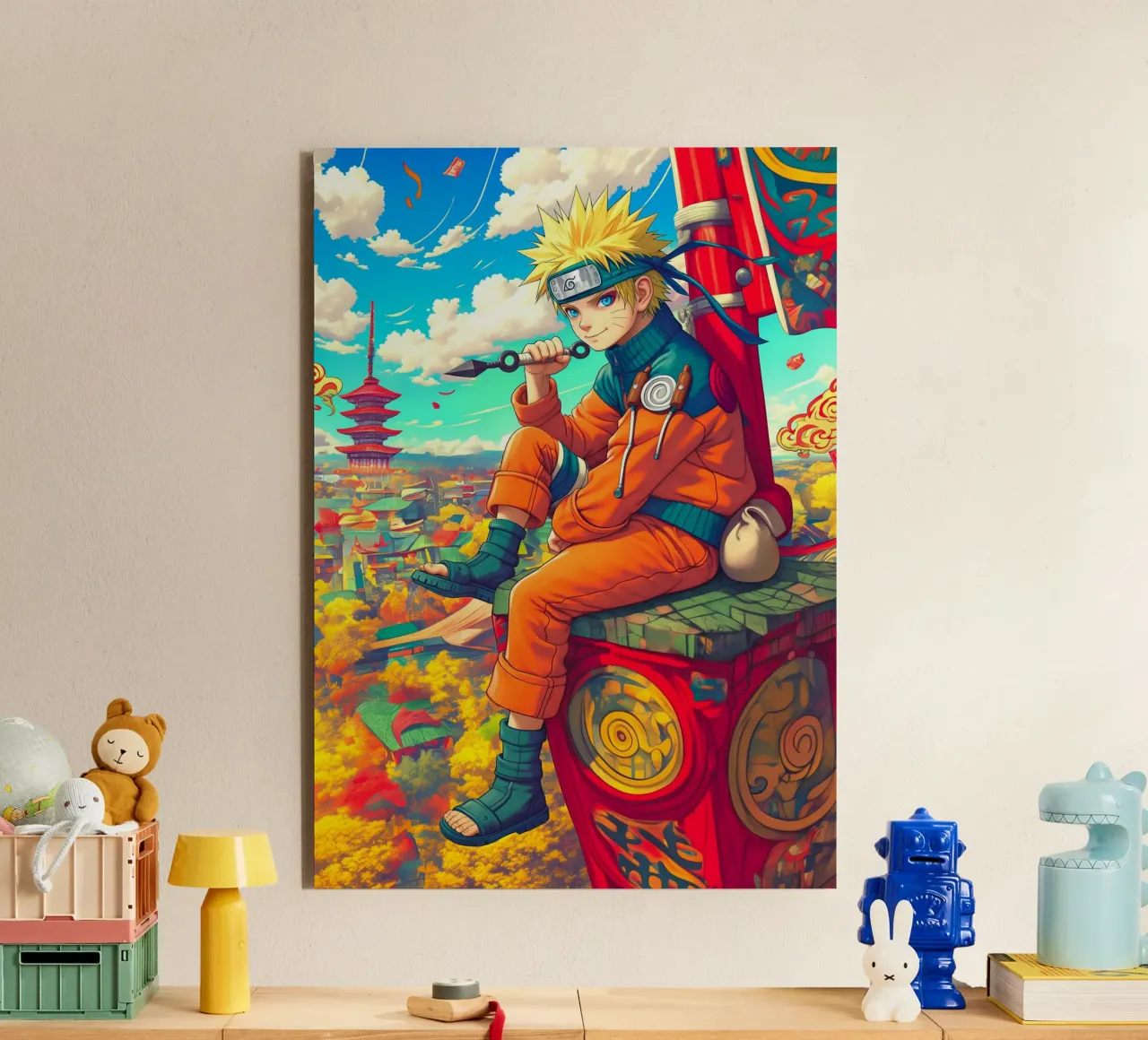 Naruto alluminio dibond da Stellar Creative