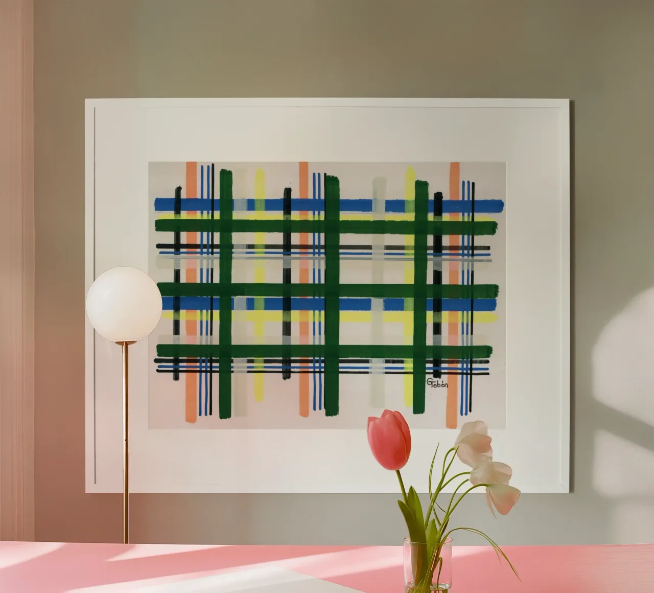 Strati poster con telaio in alluminio da gtobonart