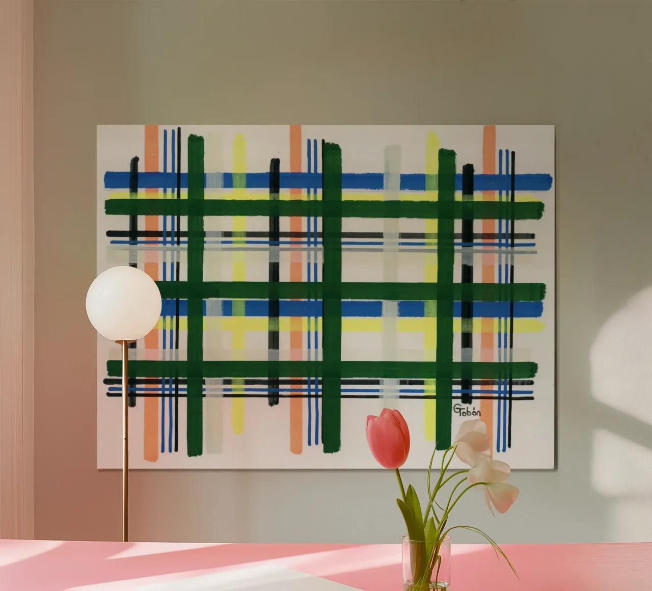 Strati poster con telaio in alluminio da gtobonart
