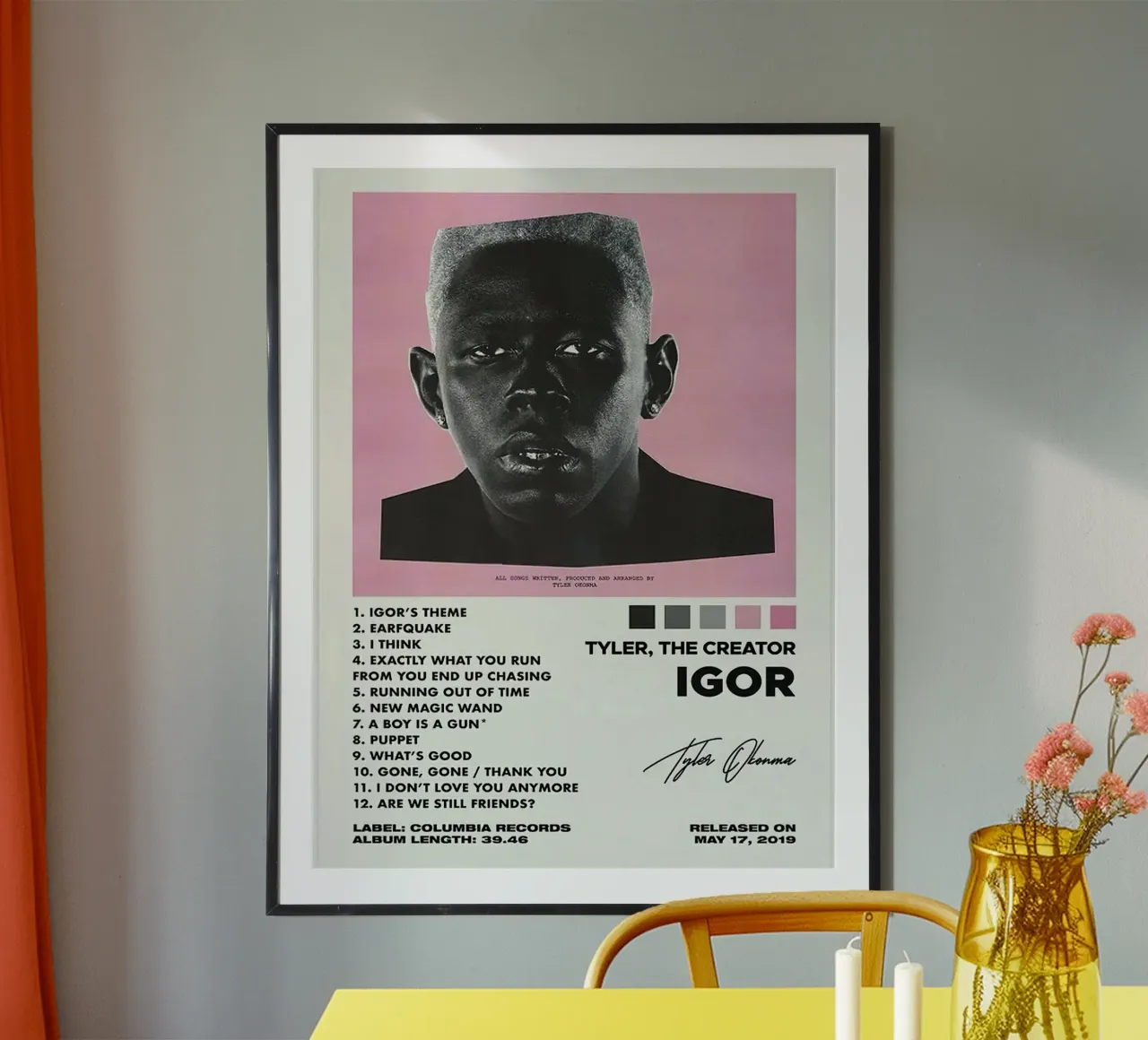 Tyler The Creator Igor carta hahnemühle da Roronoa7