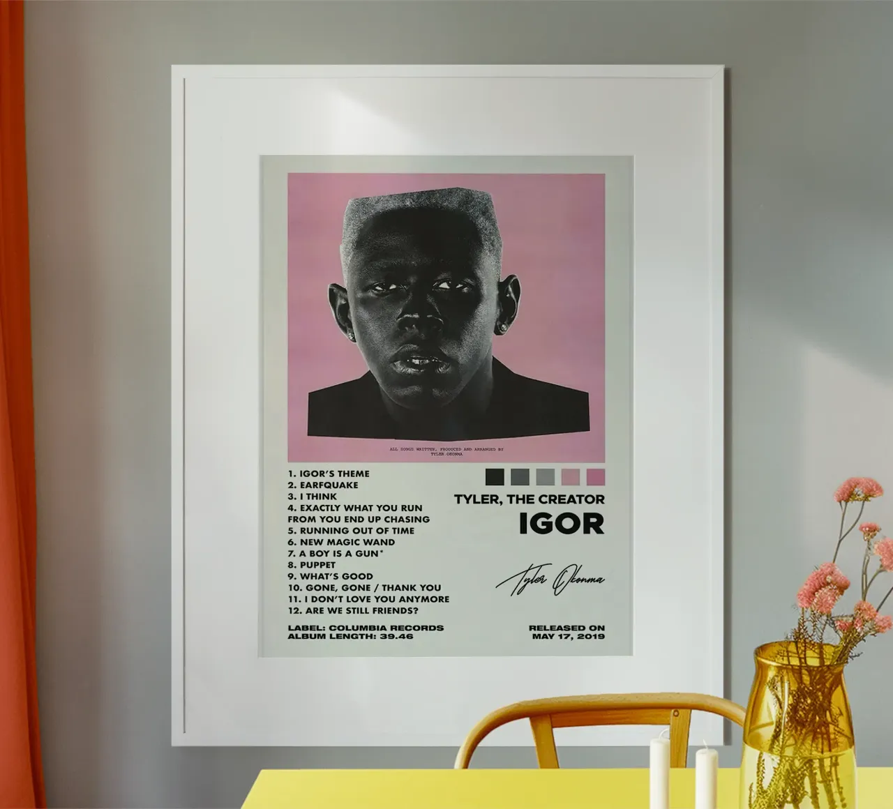 Tyler The Creator Igor carta hahnemühle da Roronoa7