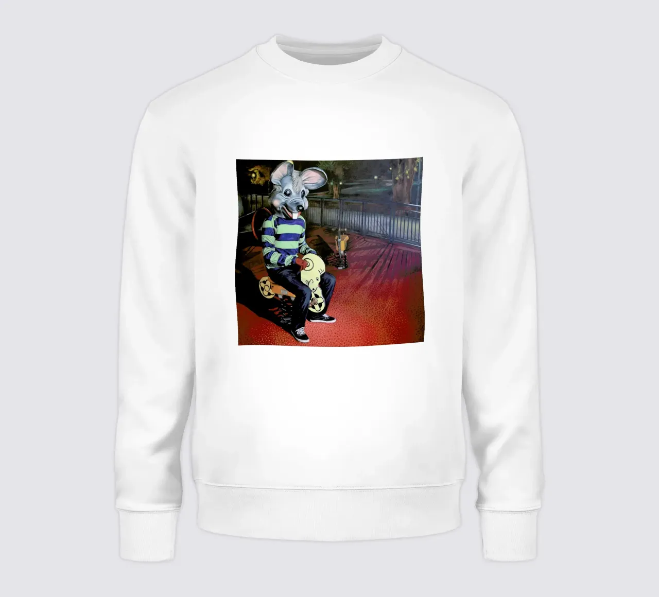 Quand Le Chat sweatshirt by Jérôme Romain