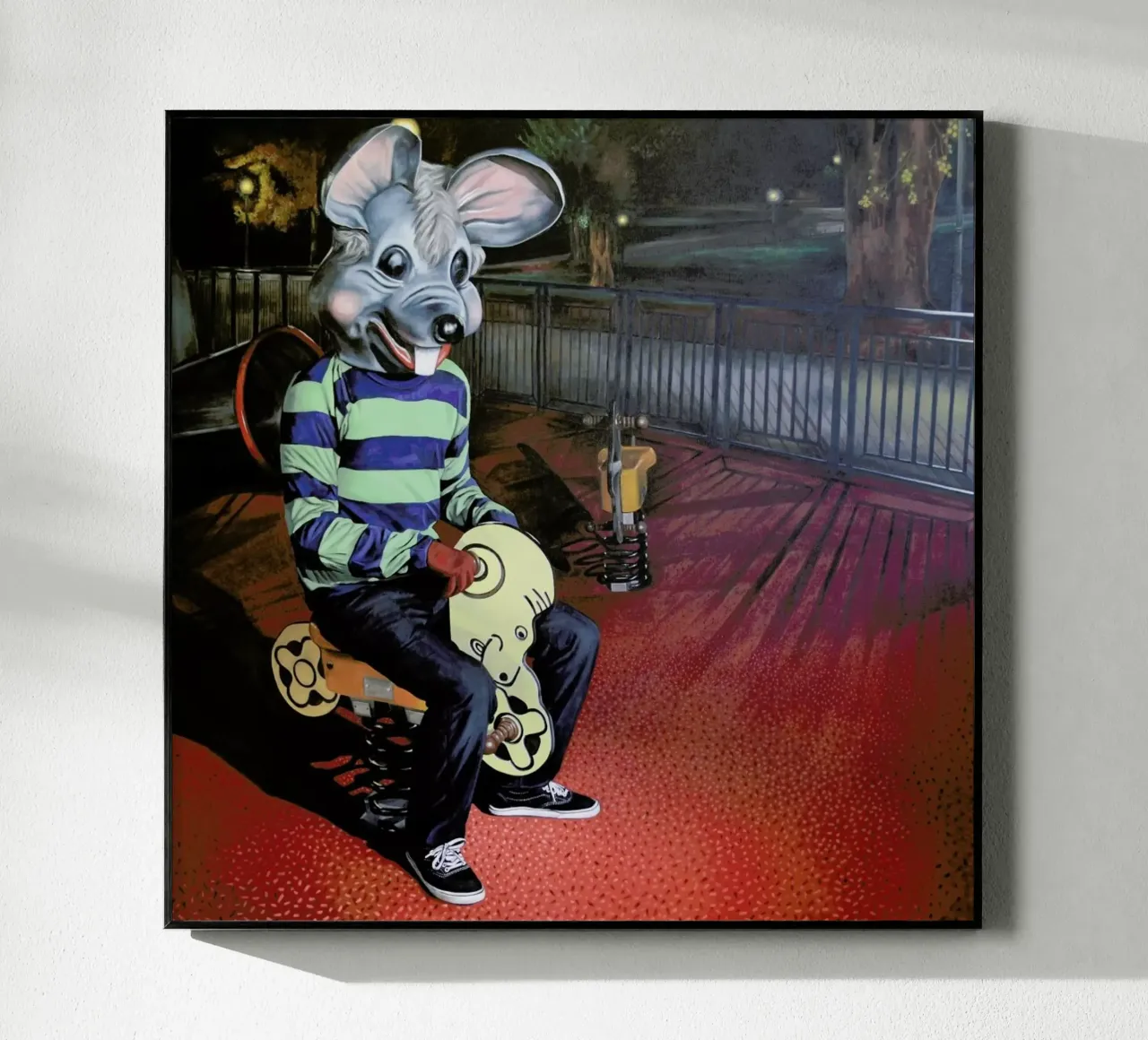 Quand Le Chat plexiglass da Jérôme Romain