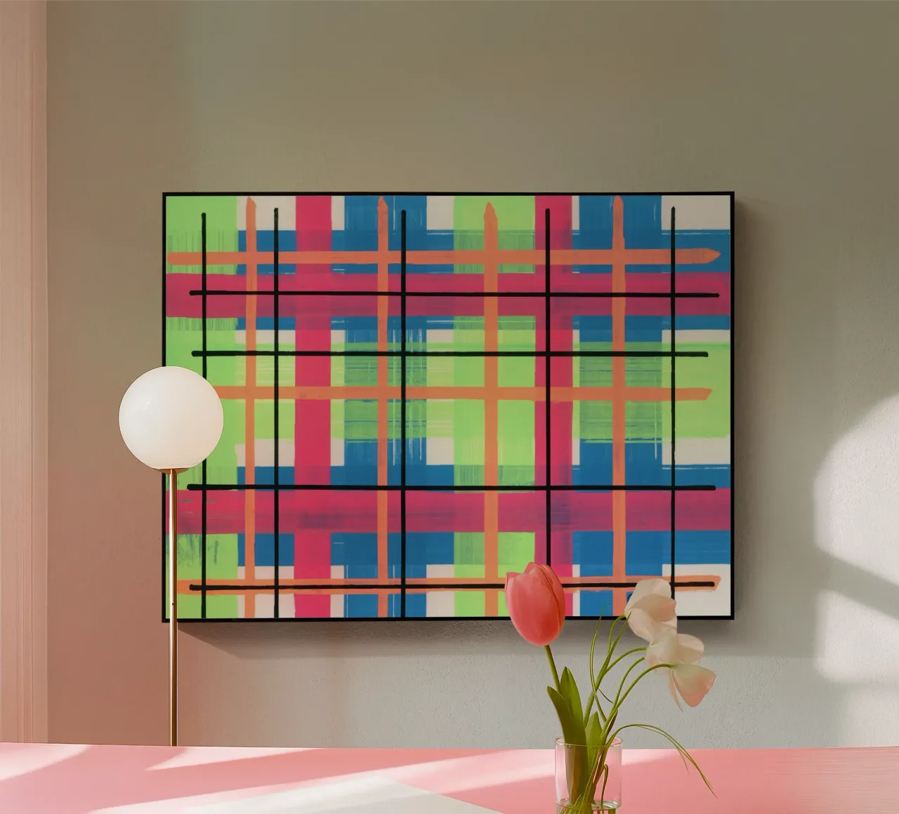 Tartan plexiglass da gtobonart