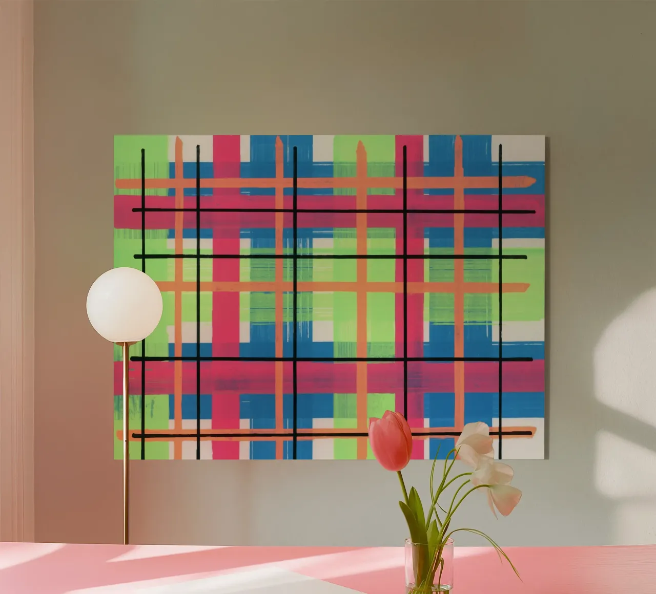 Tartan plexiglass da gtobonart