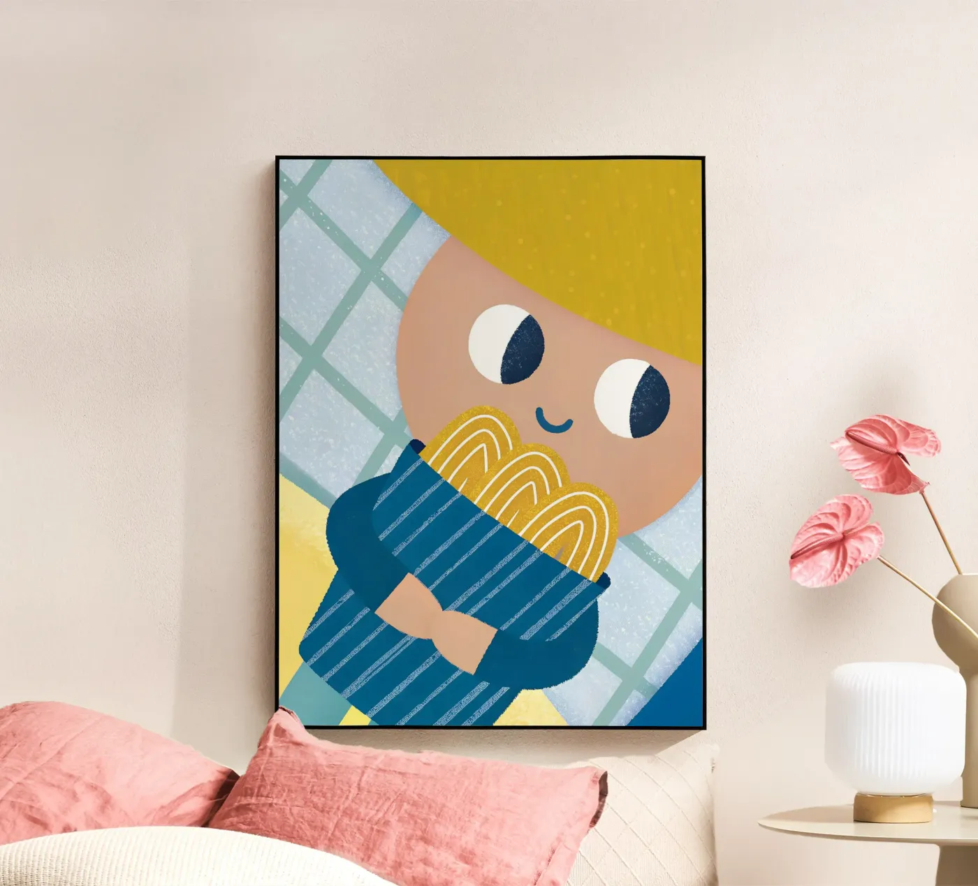 Bambini con Churros plexiglass da LOYAL SHOP