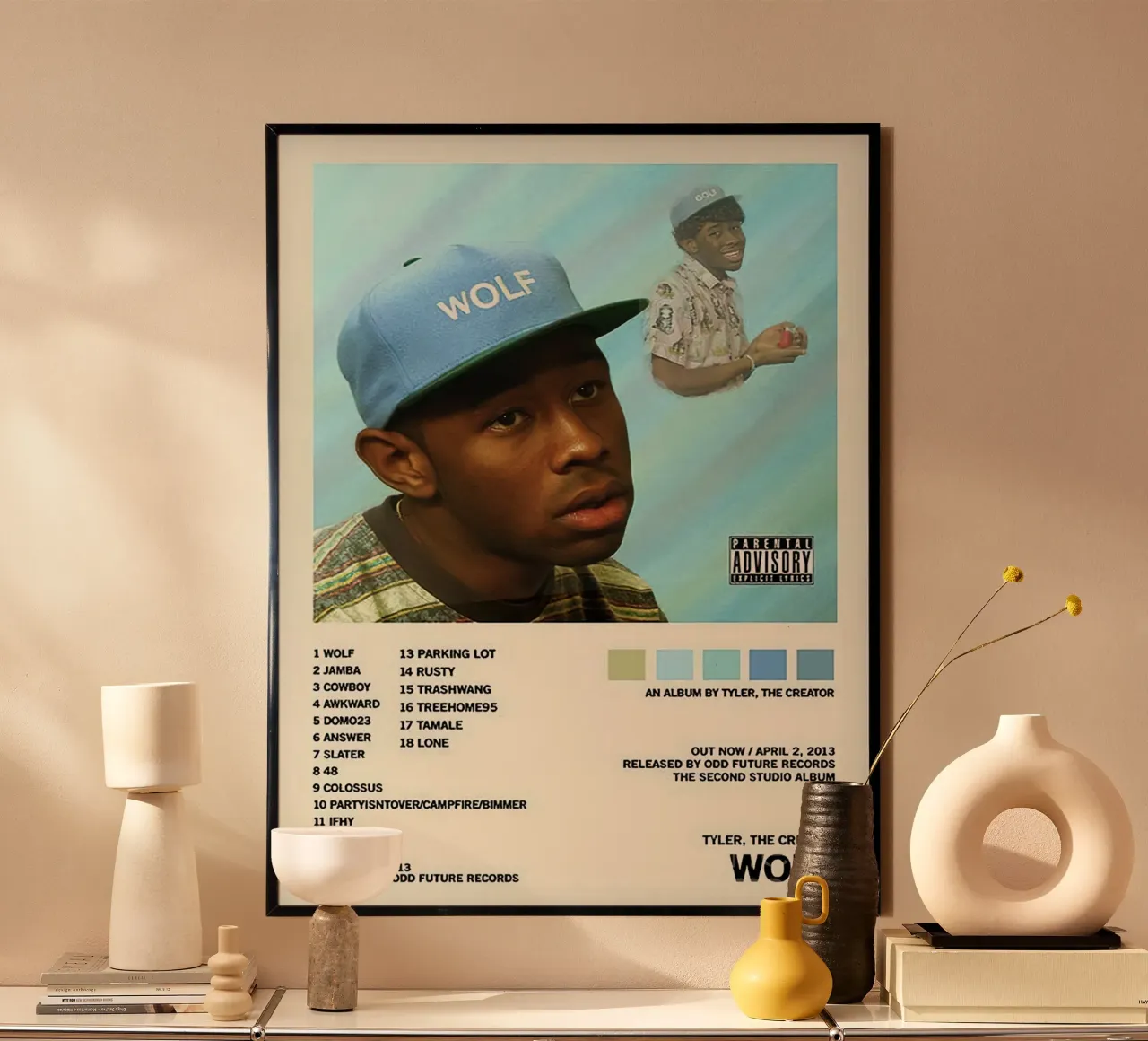 Tyler The Creator Wolf carta hahnemühle da Roronoa7