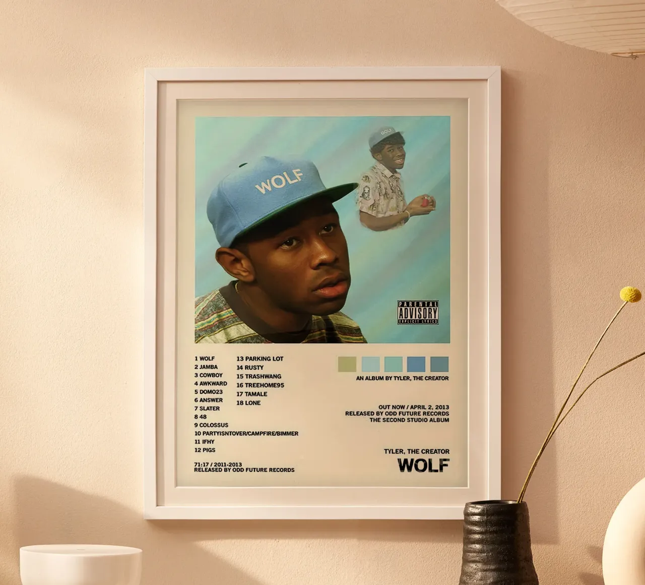 Tyler The Creator Wolf carta hahnemühle da Roronoa7