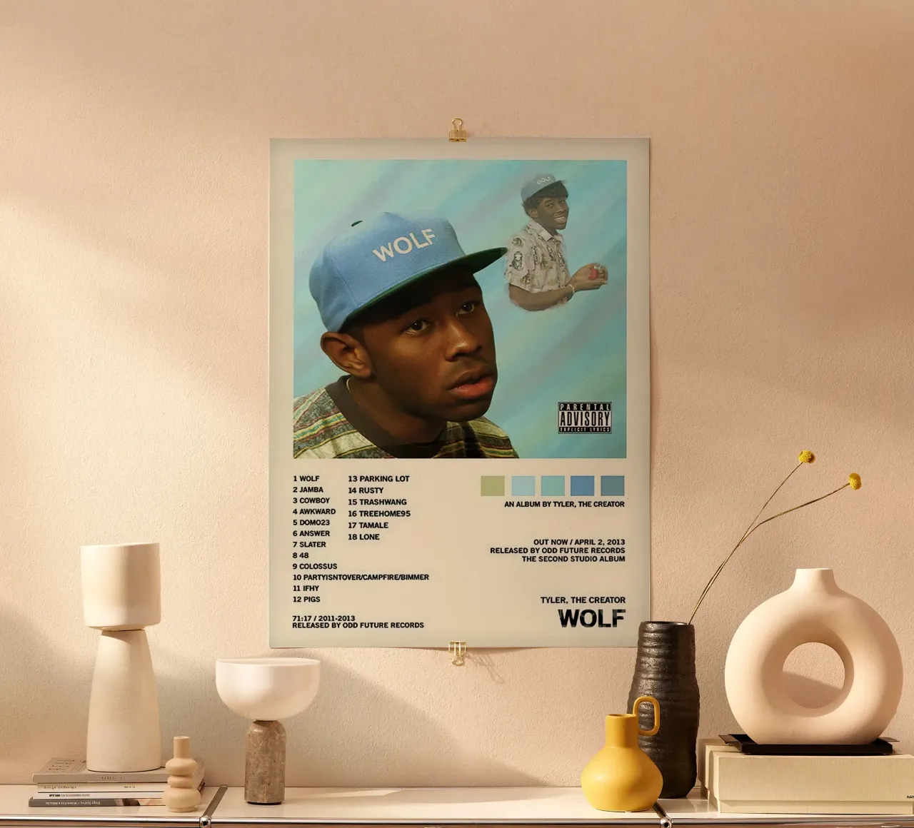 Tyler The Creator Wolf carta hahnemühle da Roronoa7
