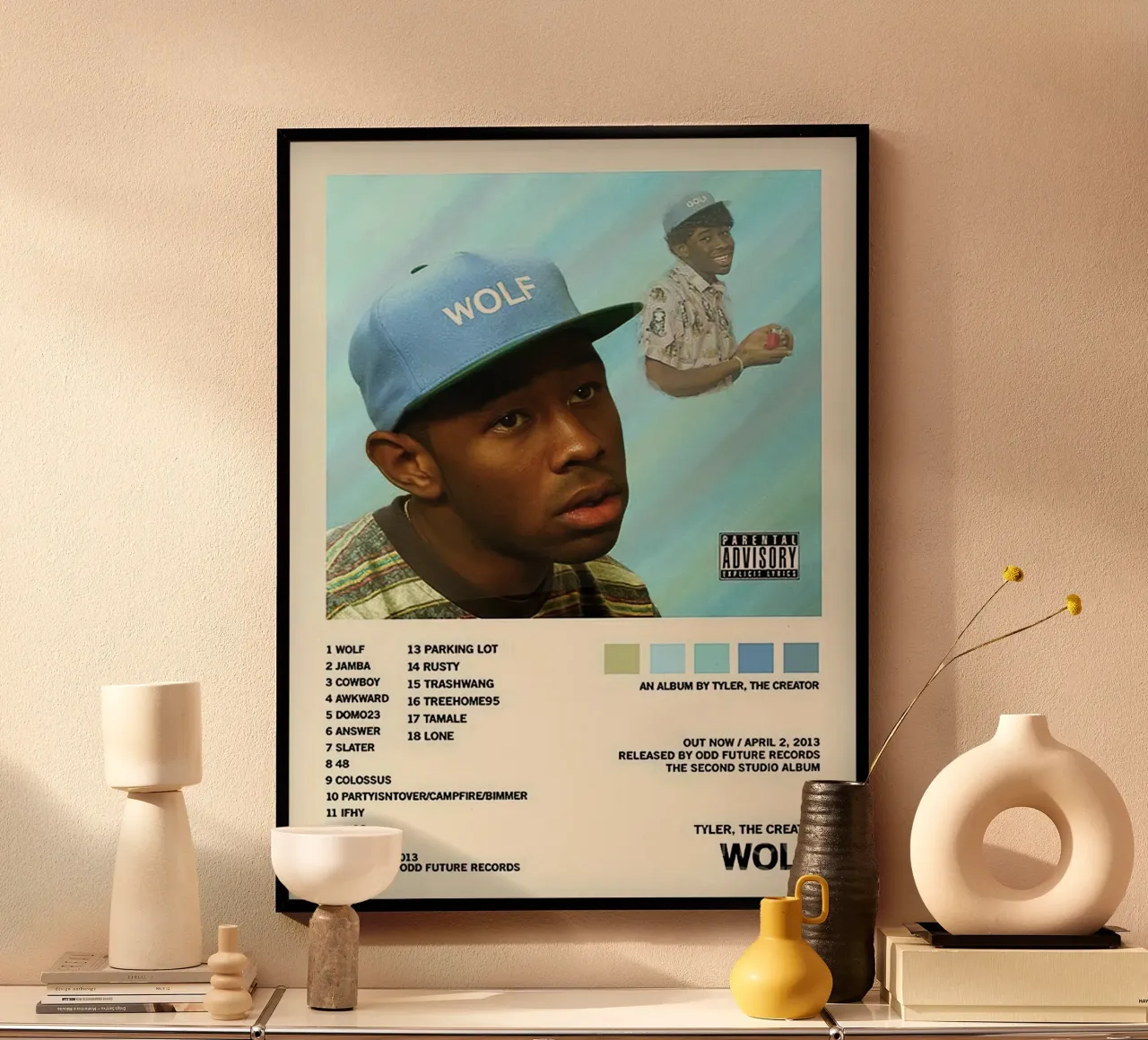 Tyler The Creator Wolf carta hahnemühle da Roronoa7