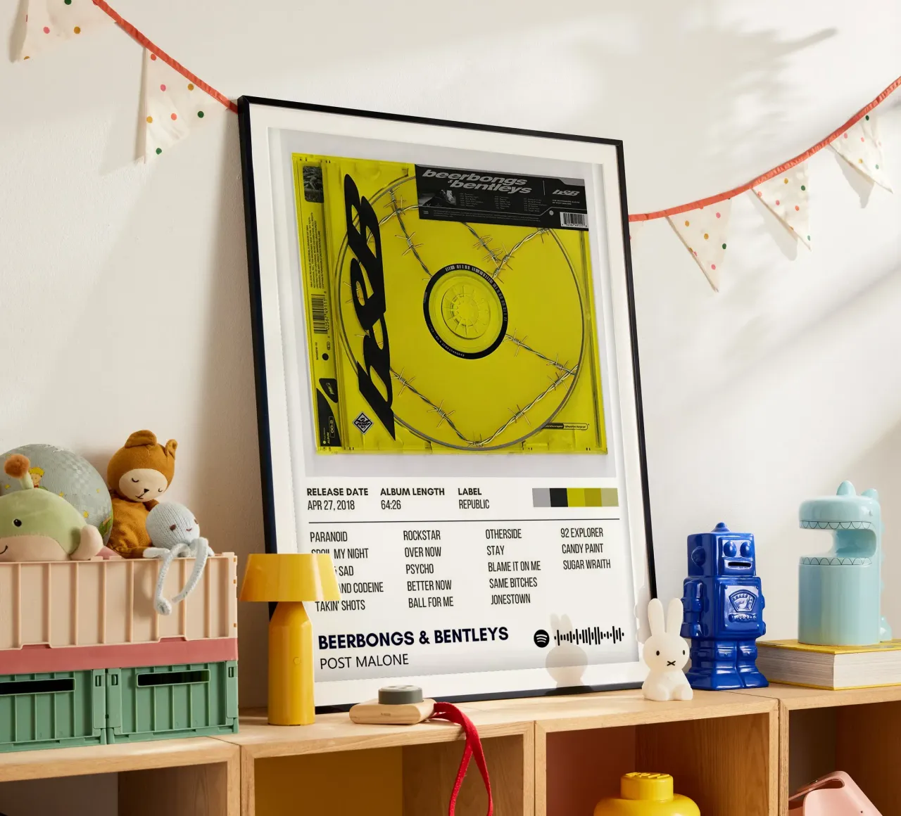 Post Malone Beerbongs and Bentleys poster da Roronoa7