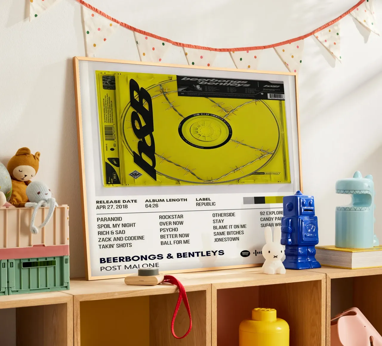 Post Malone Beerbongs and Bentleys poster da Roronoa7