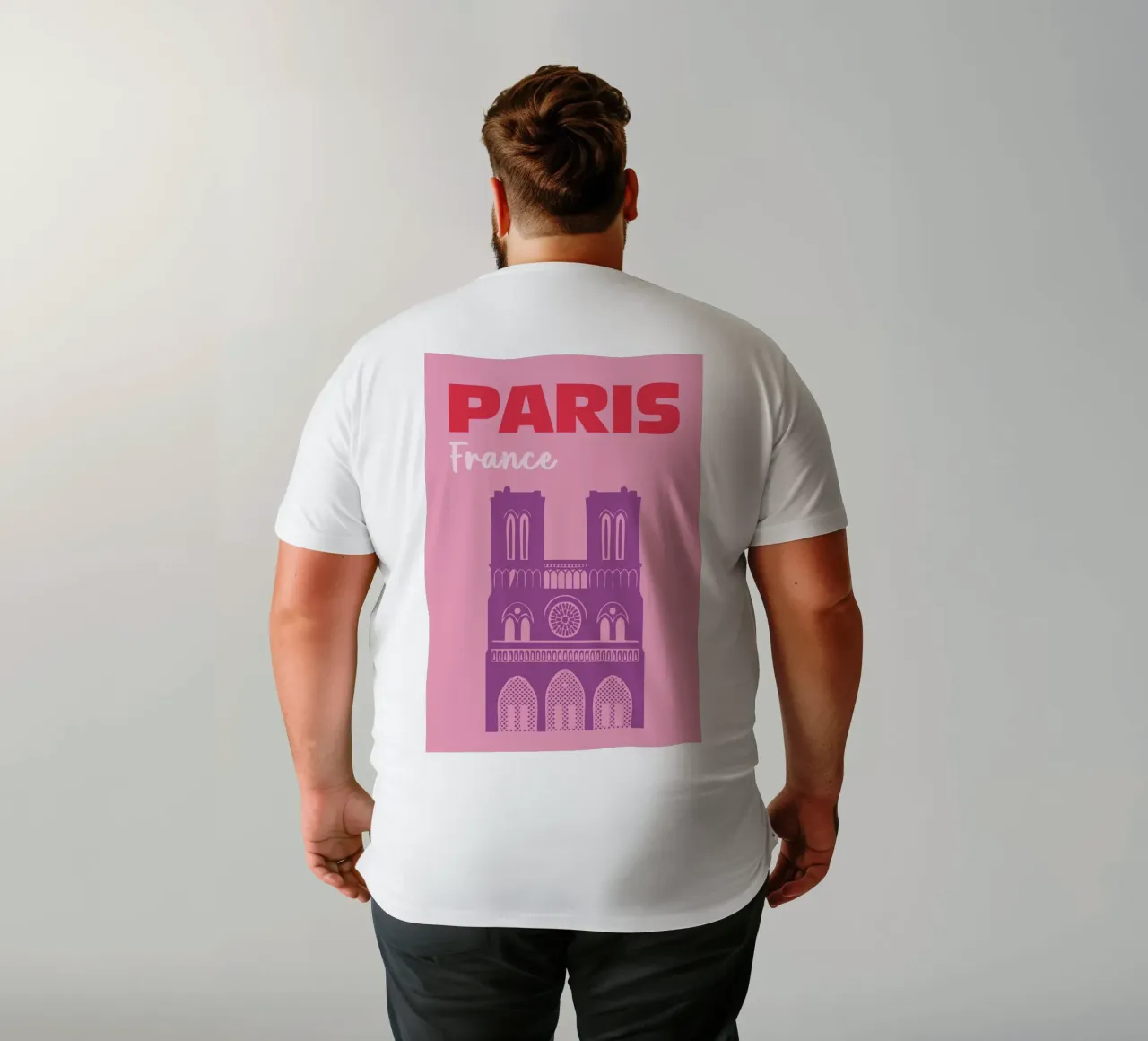 Parigi, Francia 04 t-shirt da Colorful Homes