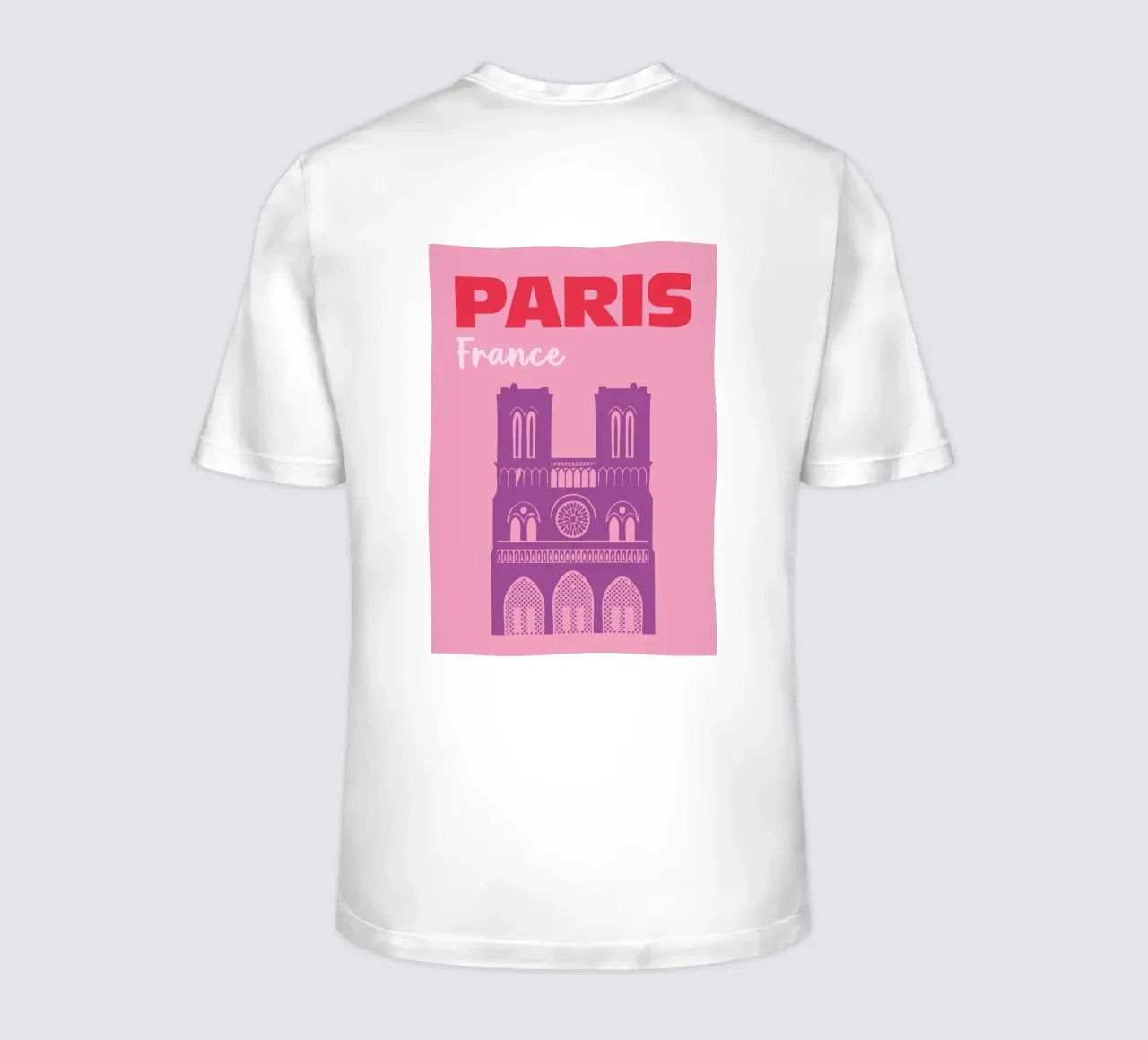 Parigi, Francia 04 t-shirt da Colorful Homes