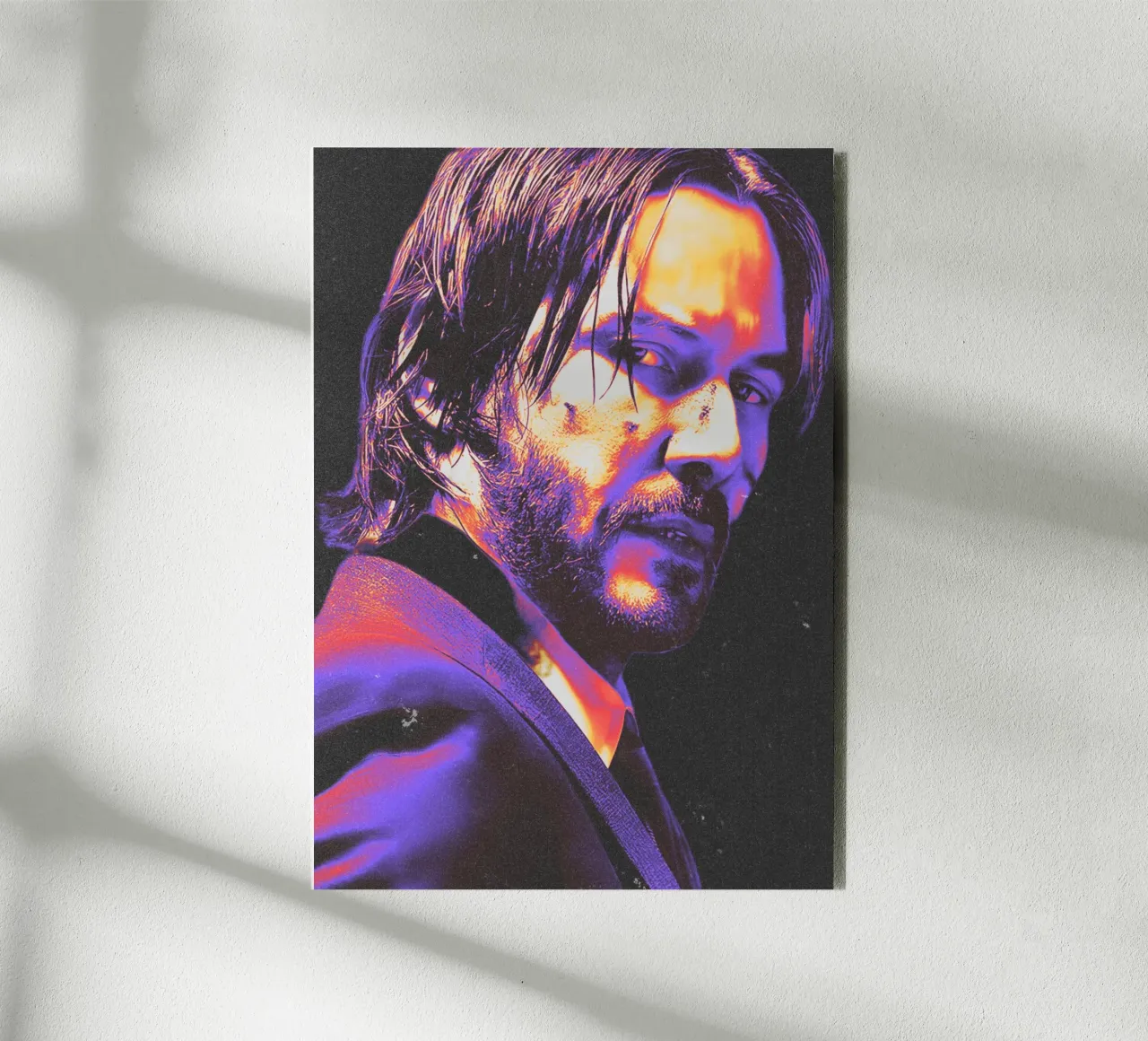 John Wick alluminio dibond da Limitless Prints