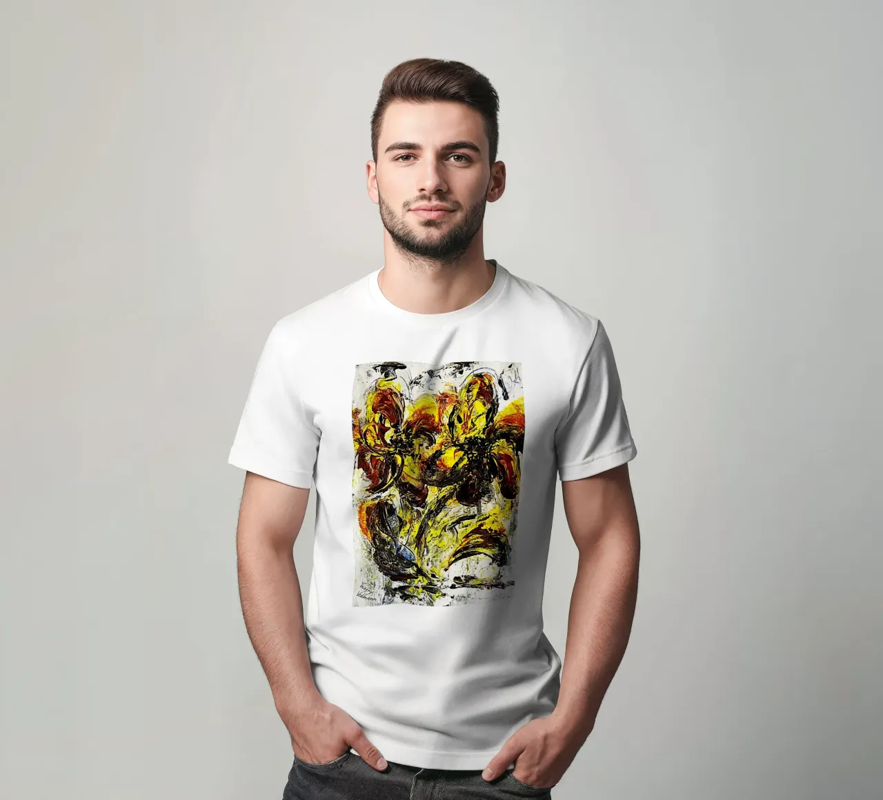 FIORI DANZANTI. t-shirt da Little treasures for your home
