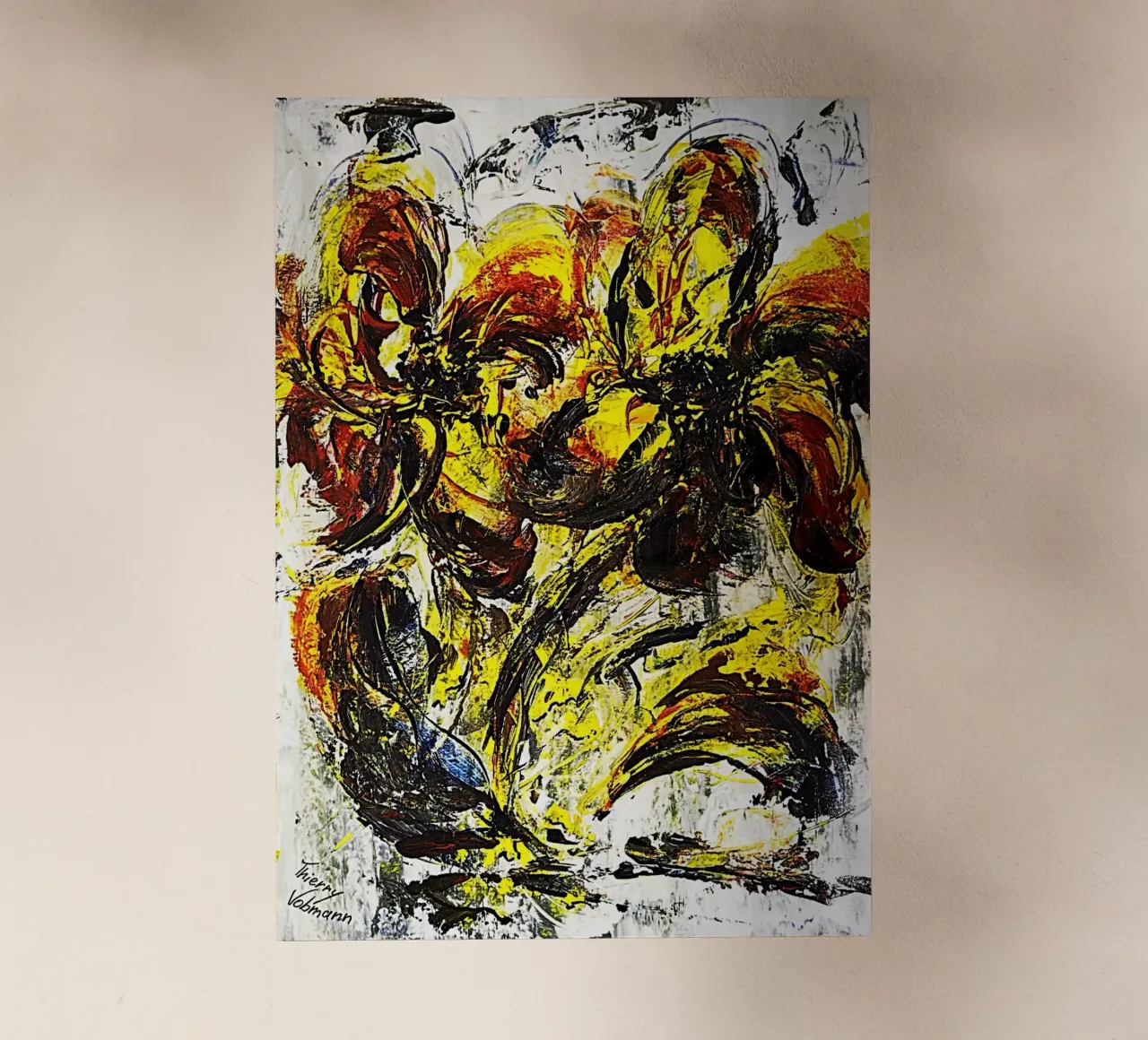 FIORI DANZANTI. pellicola backlit da Little treasures for your home