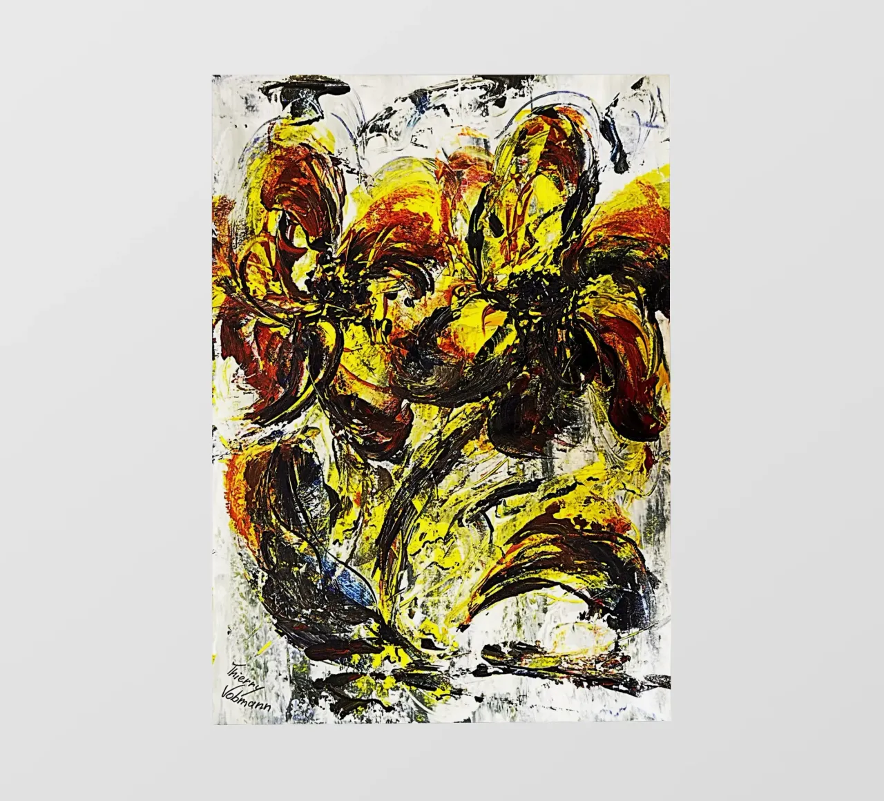 FIORI DANZANTI. pellicola backlit da Little treasures for your home