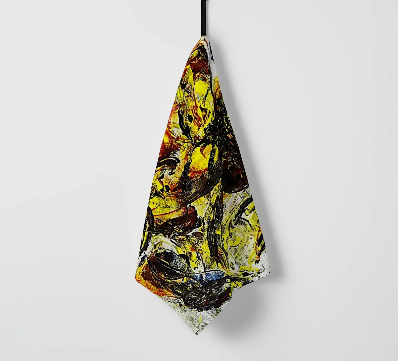 FIORI DANZANTI. canovaccio da cucina da Little treasures for your home