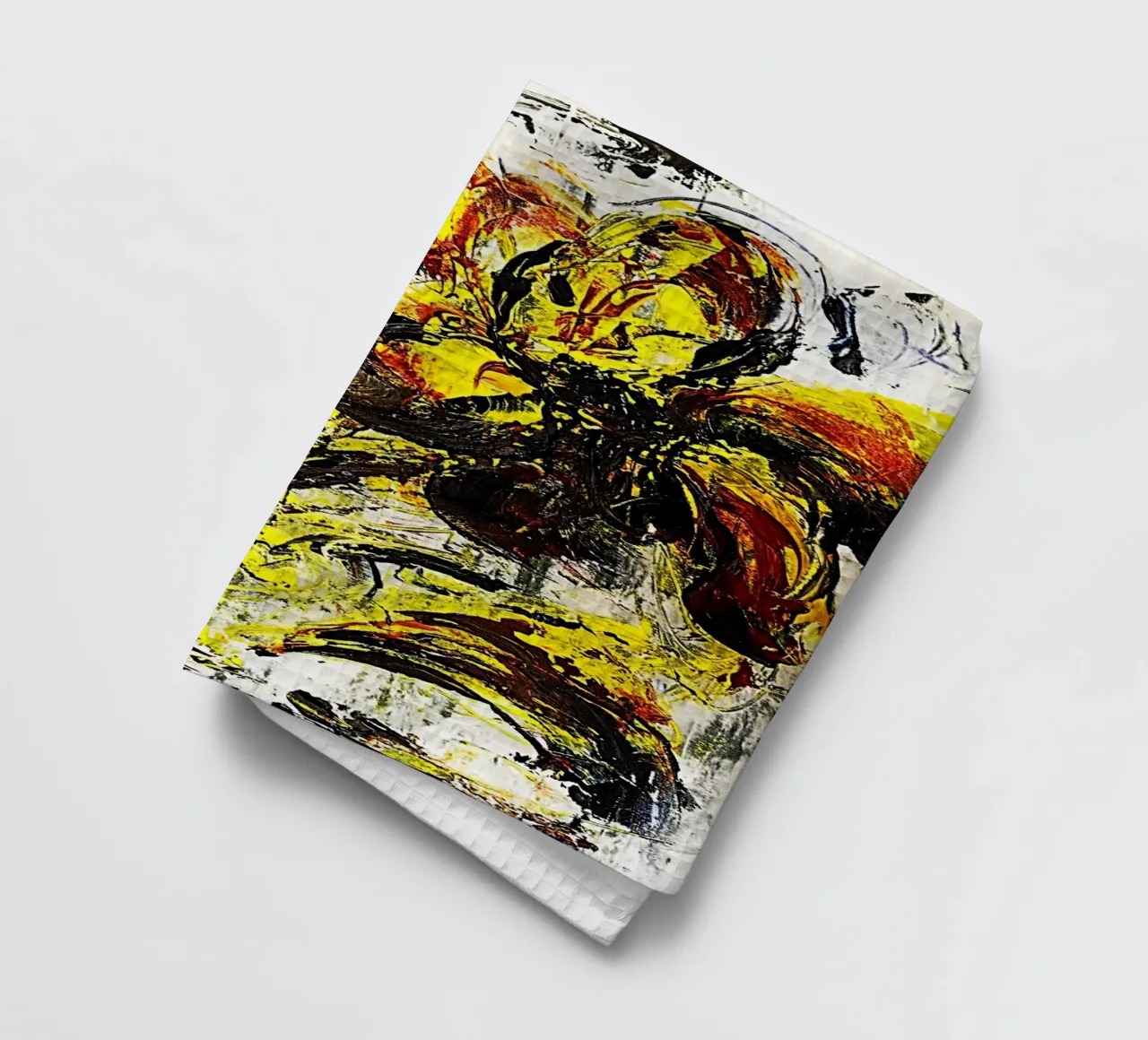 FIORI DANZANTI. canovaccio da cucina da Little treasures for your home