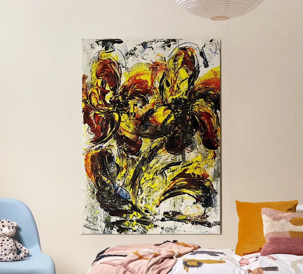 FIORI DANZANTI. alluminio dibond da Little treasures for your home