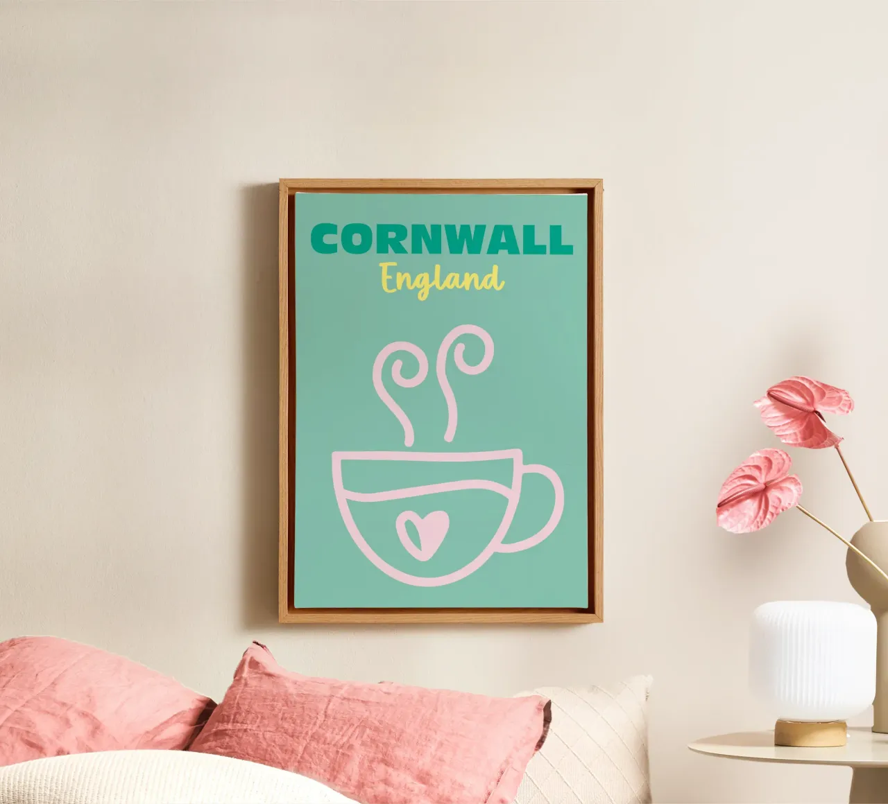 Cornovaglia, Inghilterra tela da Colorful Homes