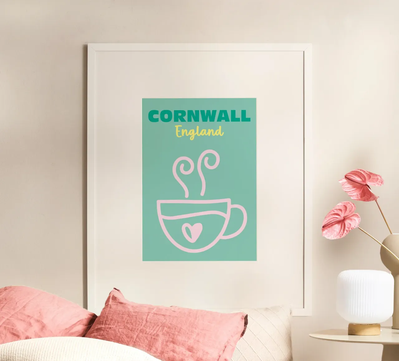 Cornovaglia, Inghilterra carta hahnemühle da Colorful Homes