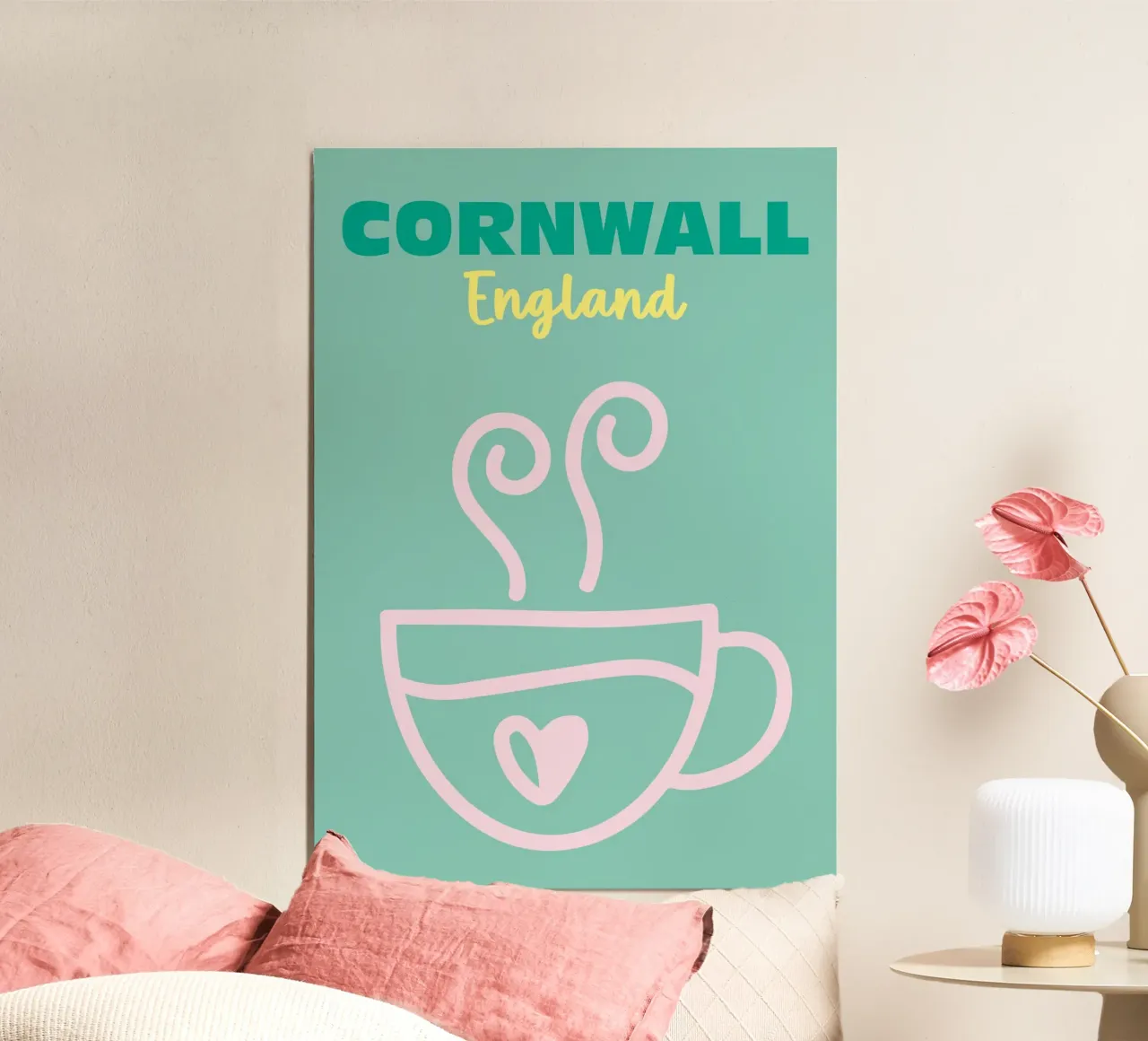 Cornovaglia, Inghilterra carta hahnemühle da Colorful Homes