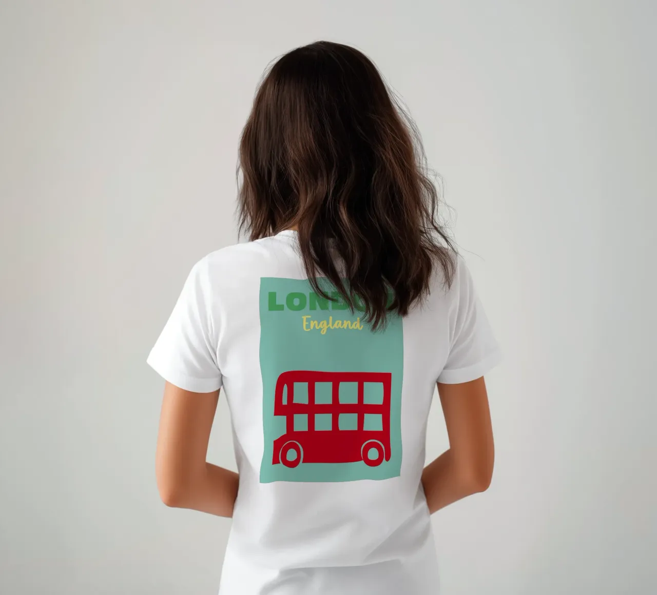 Londra, Inghilterra t-shirt da Colorful Homes