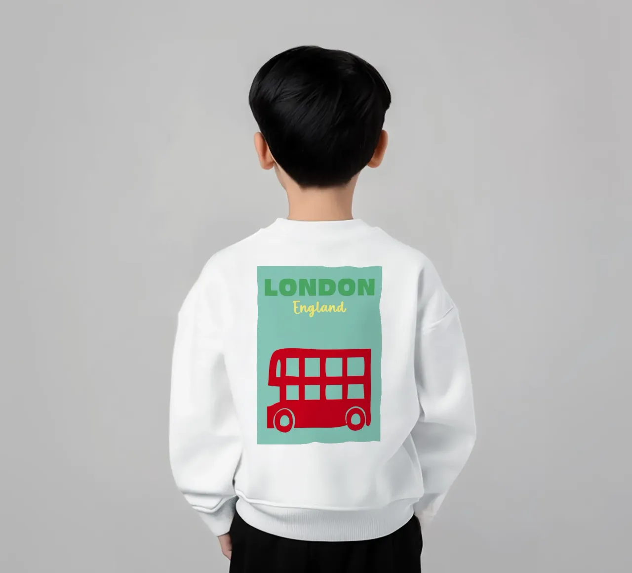 Londra, Inghilterra felpa bambino da Colorful Homes