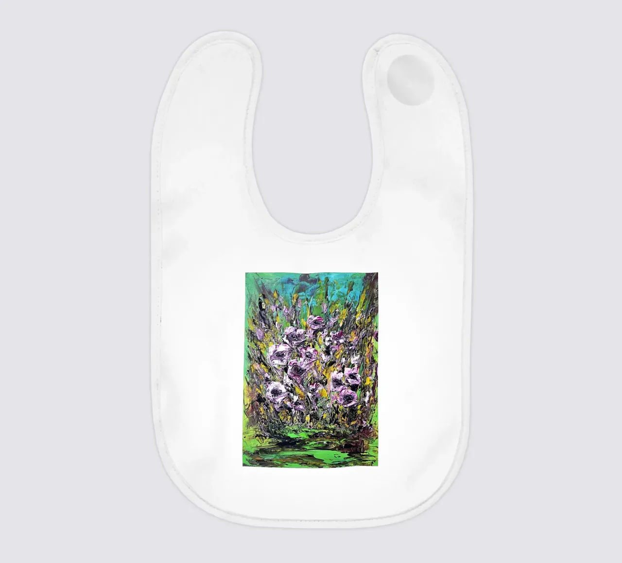FIORI IN RIVA AL FIUME. bavaglino da Little treasures for your home